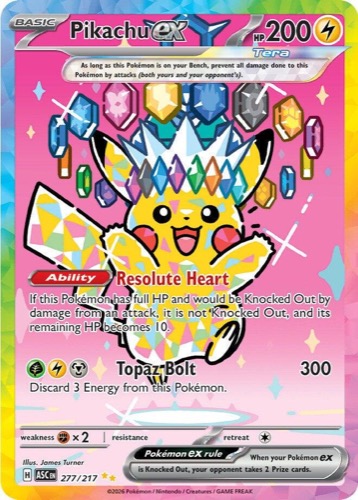 Pikachu ex #277