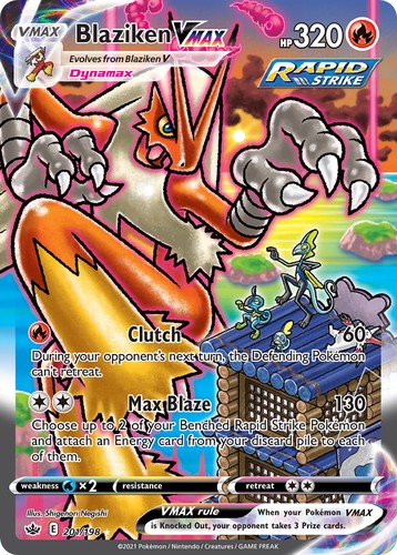 Blaziken VMAX #201