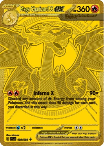 Mega Charizard X ex #130