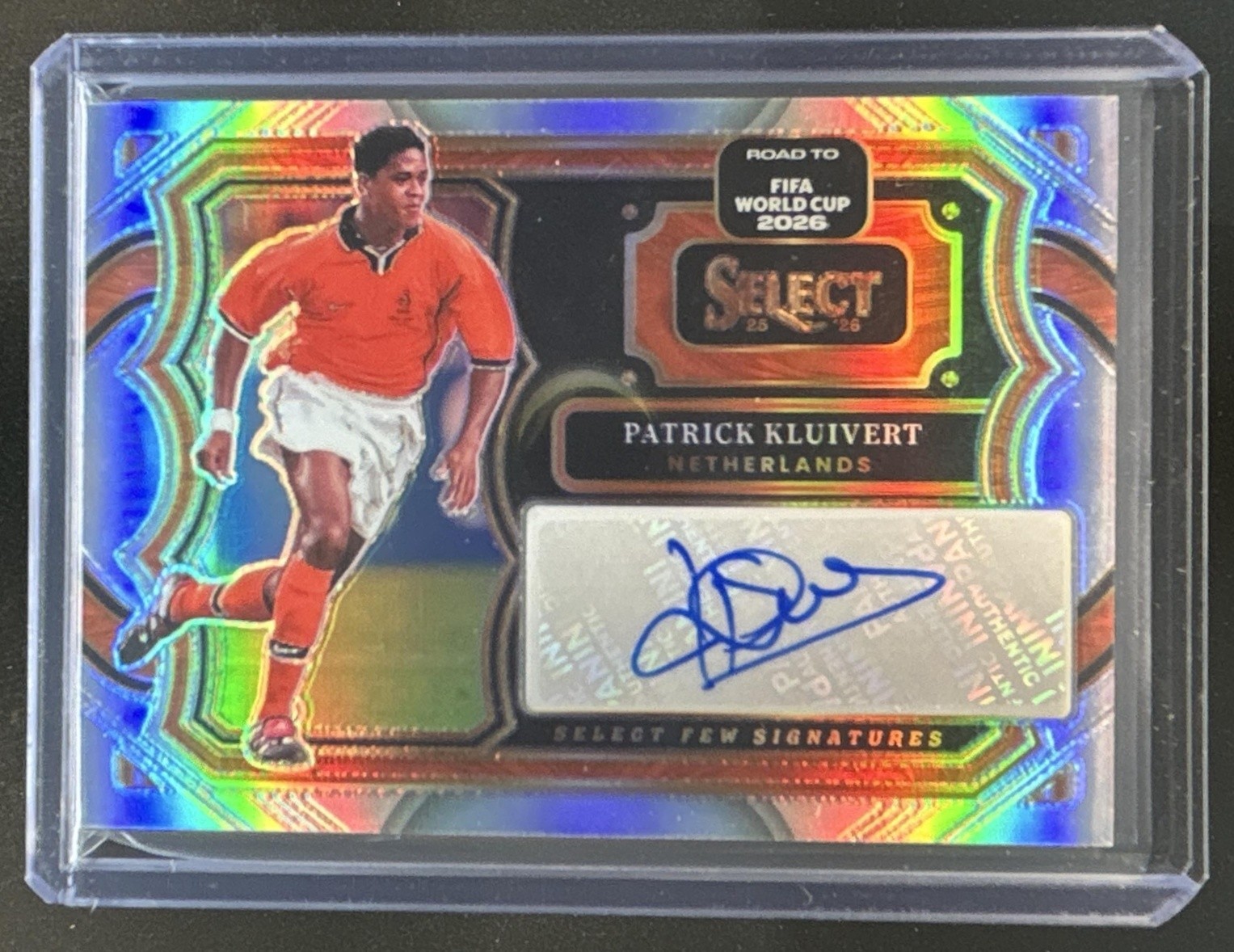 2025-26 Select Road to World Cup Patrick Kluivert Few Signatures Auto #SF-PK
