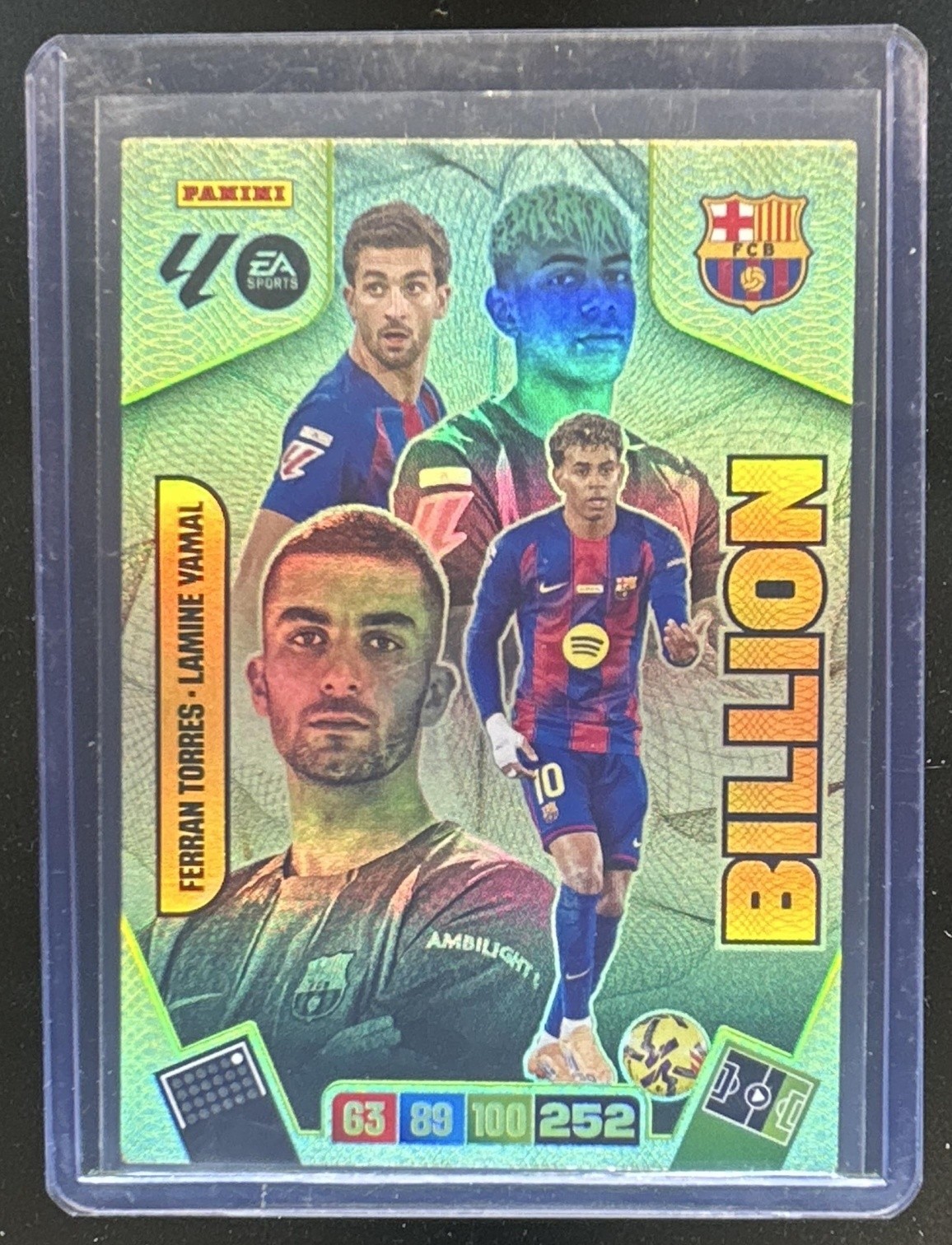 2025-26 Adrenalyn XL LaLiga Lamine Yamal Ferran Torres Billion Barcelona