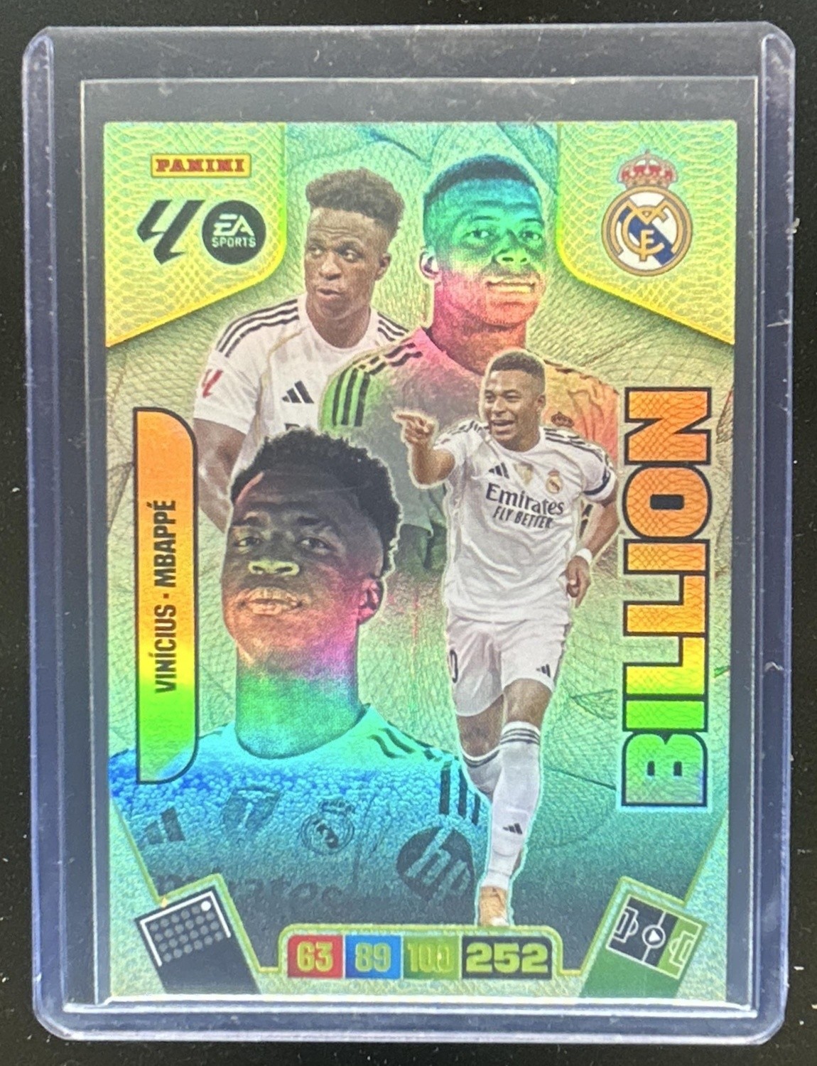 2025-26 Adrenalyn XL LaLiga Vinicius Kylian Mbappe Billion Juventus