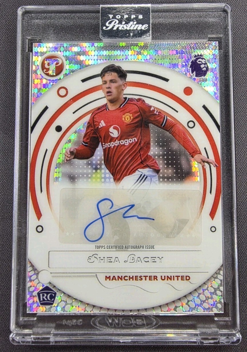 Topps Pristine Premier League 2026 Shea Lacey Man United Pristine Auto RC PA-SL