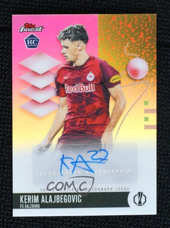 2025-26 Topps Finest UEFA Club Competitions Kerim Alajbegovic #BA-KM Auto