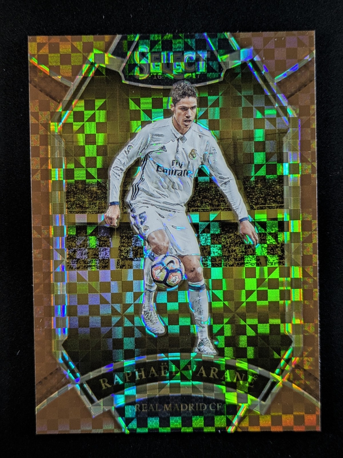 2016-17 Panini Select Raphael Varane 45/49 Copper Prizm Field Level #218