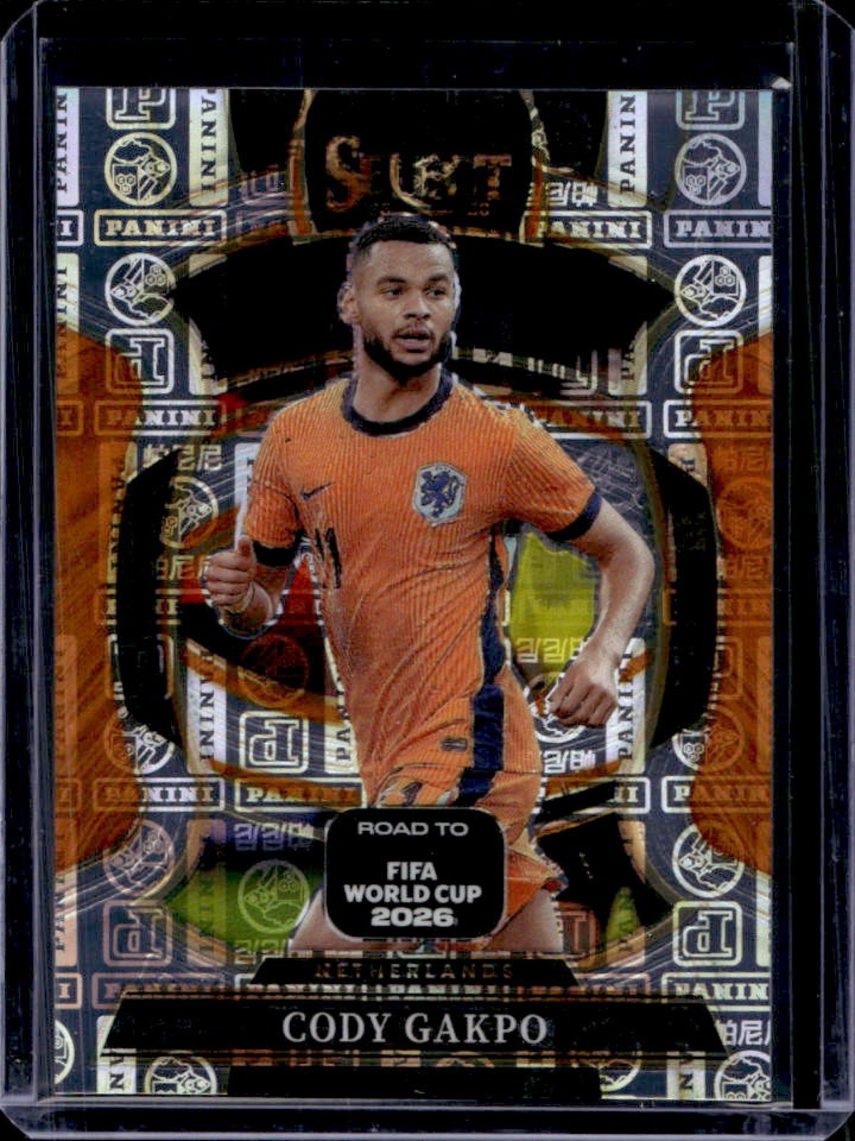 2025-26 Panini Select Road to FIFA World Cup Cody Gakpo Terrace Logo #/61