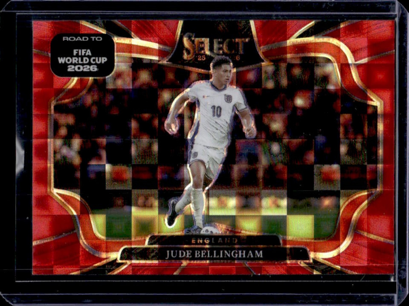 2025-26 Select Road to World Cup Jude Bellingham Field Level Red Pandora #216