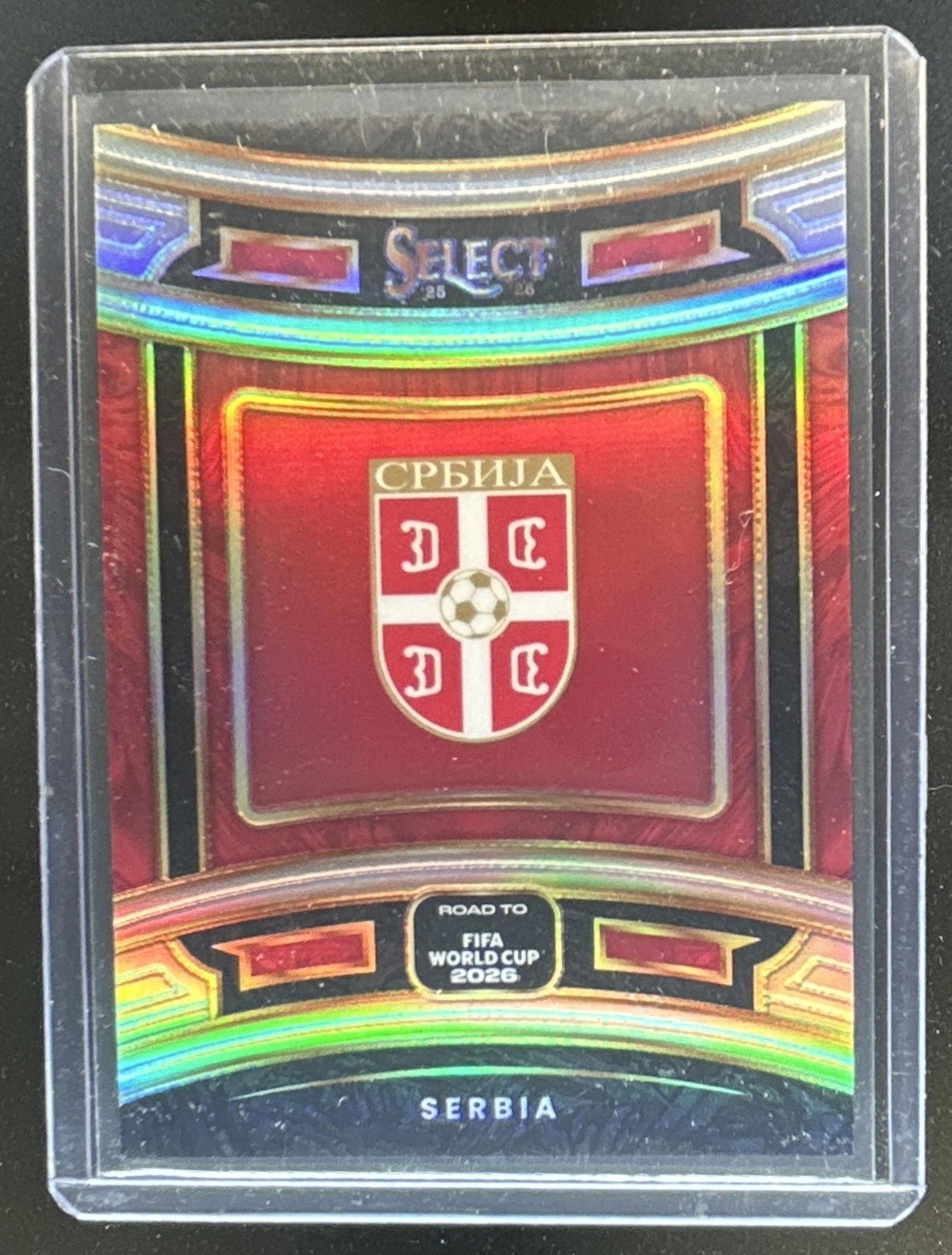 2025-26 Panini Select Road to FIFA World Cup Serbia Team Badges #19