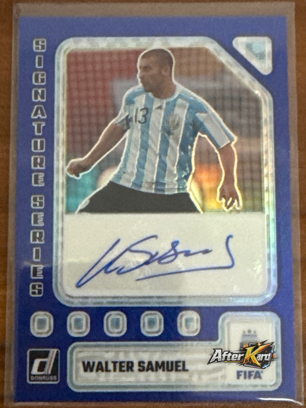 2023-24 Donruss Signature Series — Walter Samuel Signature Series Auto /99