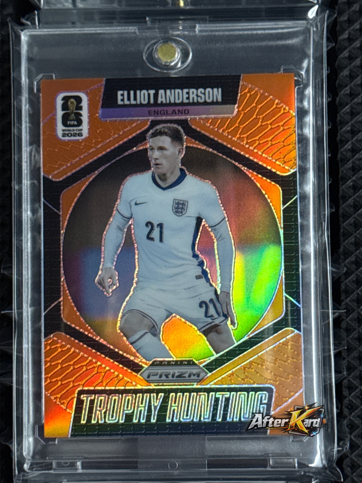 2026 Panini Prizm — Elliot Anderson Prizm Trophy Hunting /25
