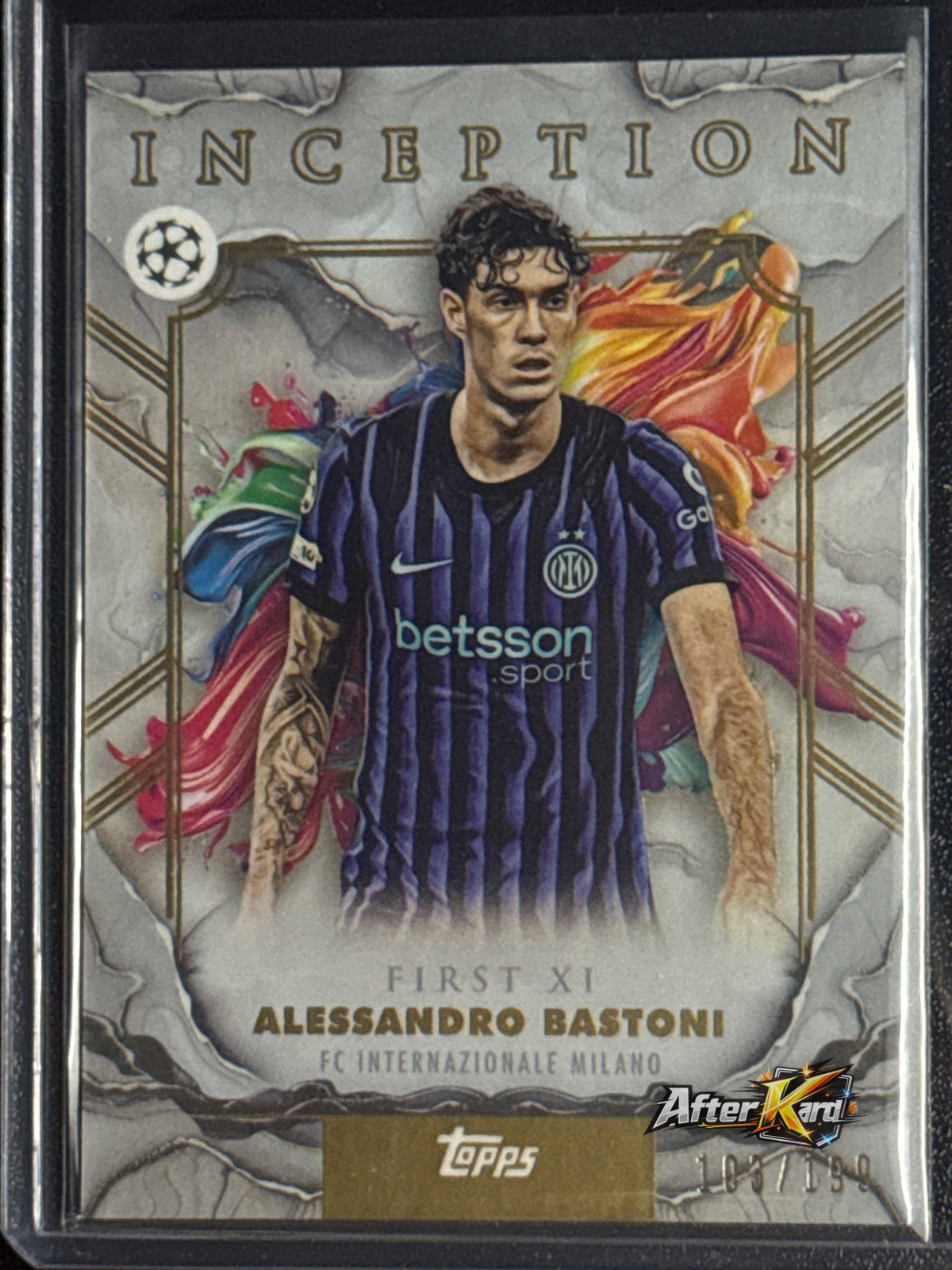 Topps Inception — Alessandro Bastoni First XI /150