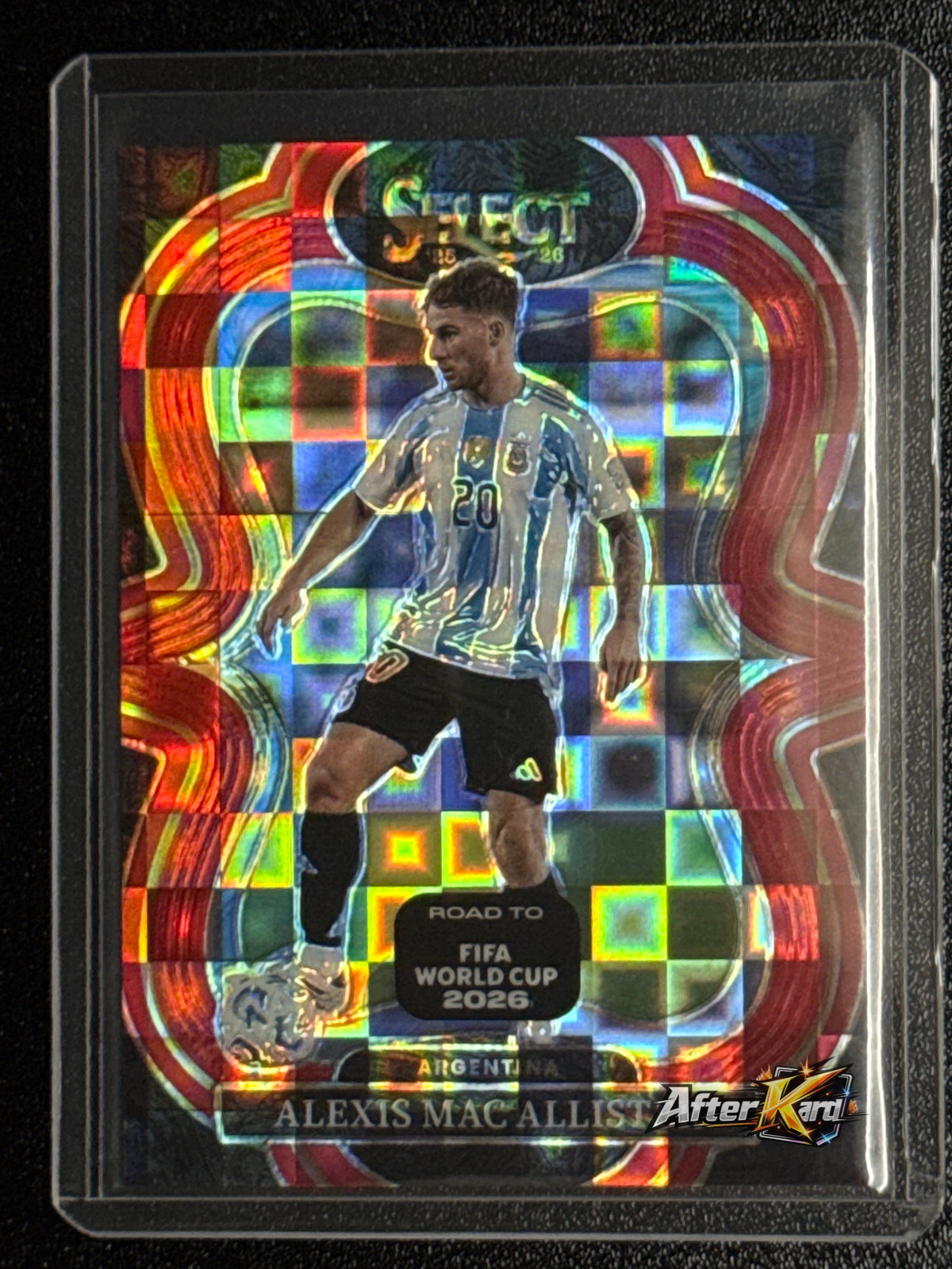 2025 Panini Select Road to FIFA World Cup 2026 — Alexis Mac Allister Mezzanine