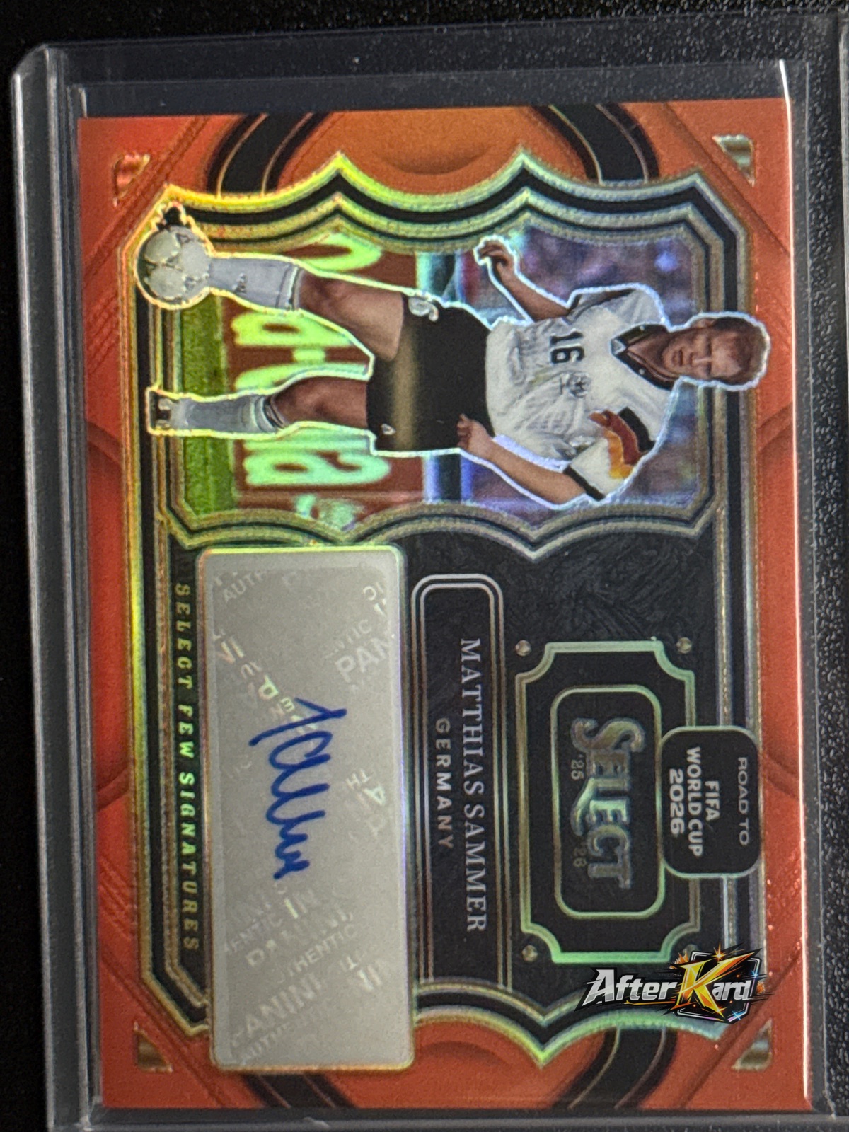 2025-26 Panini Prizm Select Road to FIFA World Cup 2026 — Matthias Sammer Select Few Signatures Auto /25