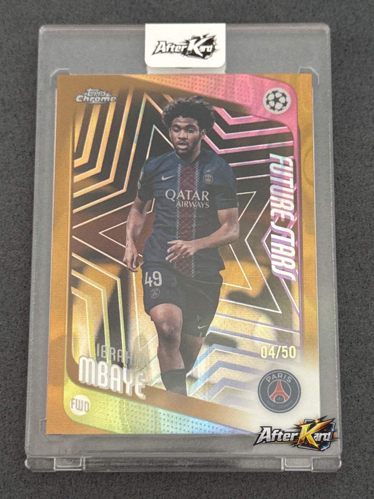 2024/25 Topps Chrome — Ibrahim Mbaye Future Stars /50