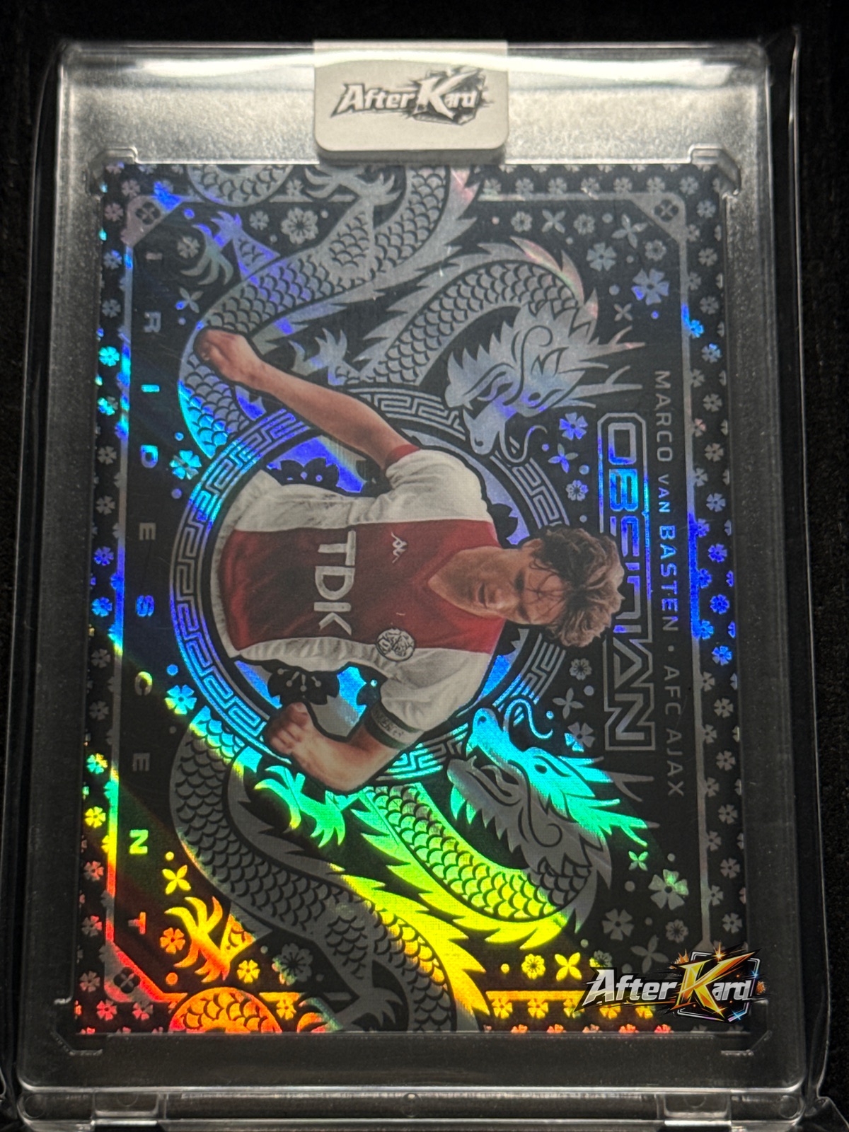 2025-26 Panini Obsidian — Marco van Basten Iridescent #9