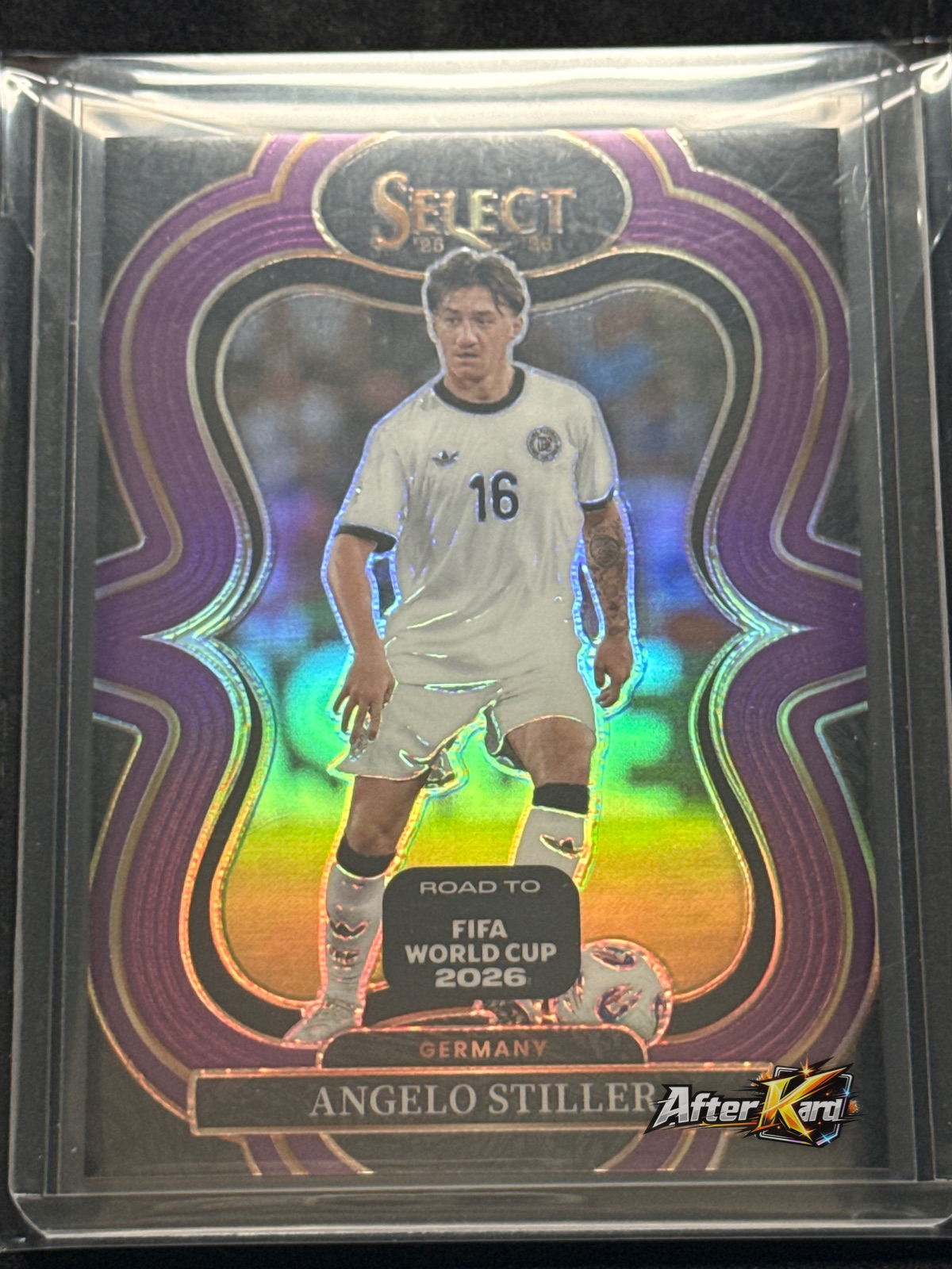 2025-26 Panini Select Road to FIFA World Cup 2026 — Angelo Stiller Mezzanine Purple Prizm /150