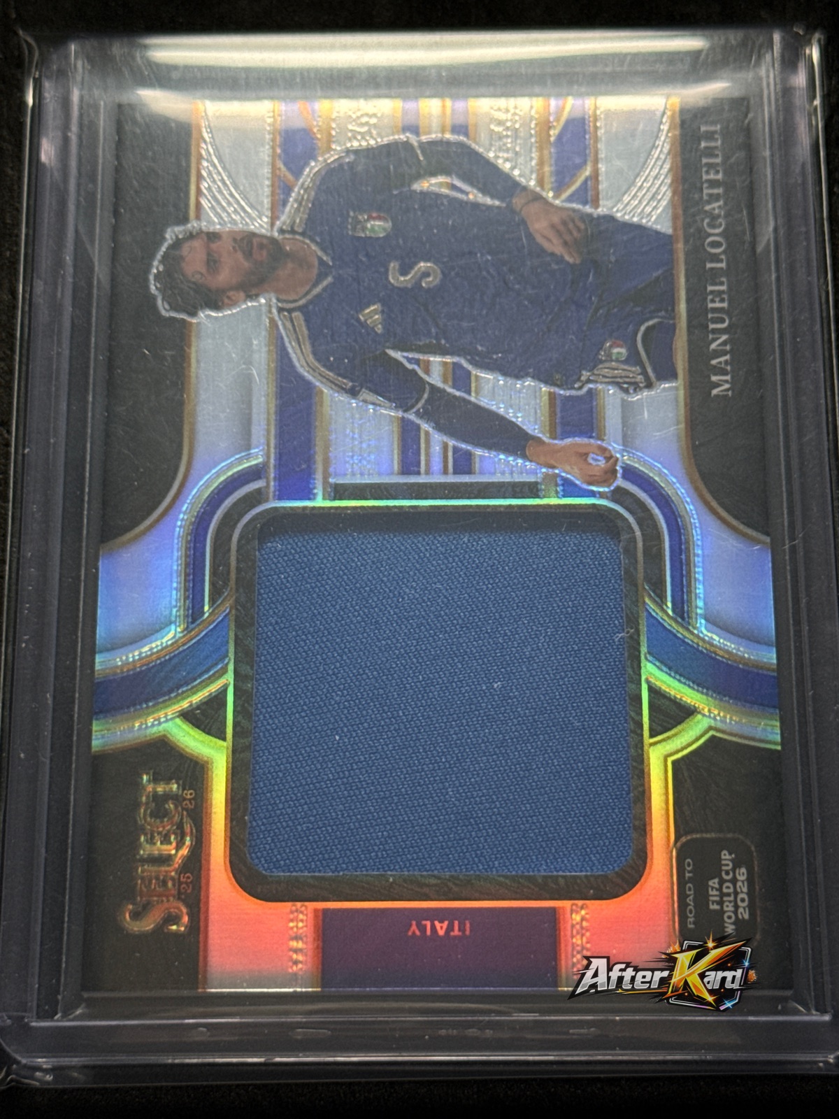 2025-26 Panini Select Road to FIFA World Cup 2026 — Manuel Locatelli Jumbo Swatches #JS-MLI