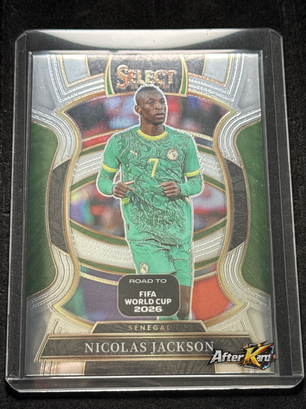 2025-26 Panini Select Road to FIFA World Cup 2026 — Nicolas Jackson Terrace Base