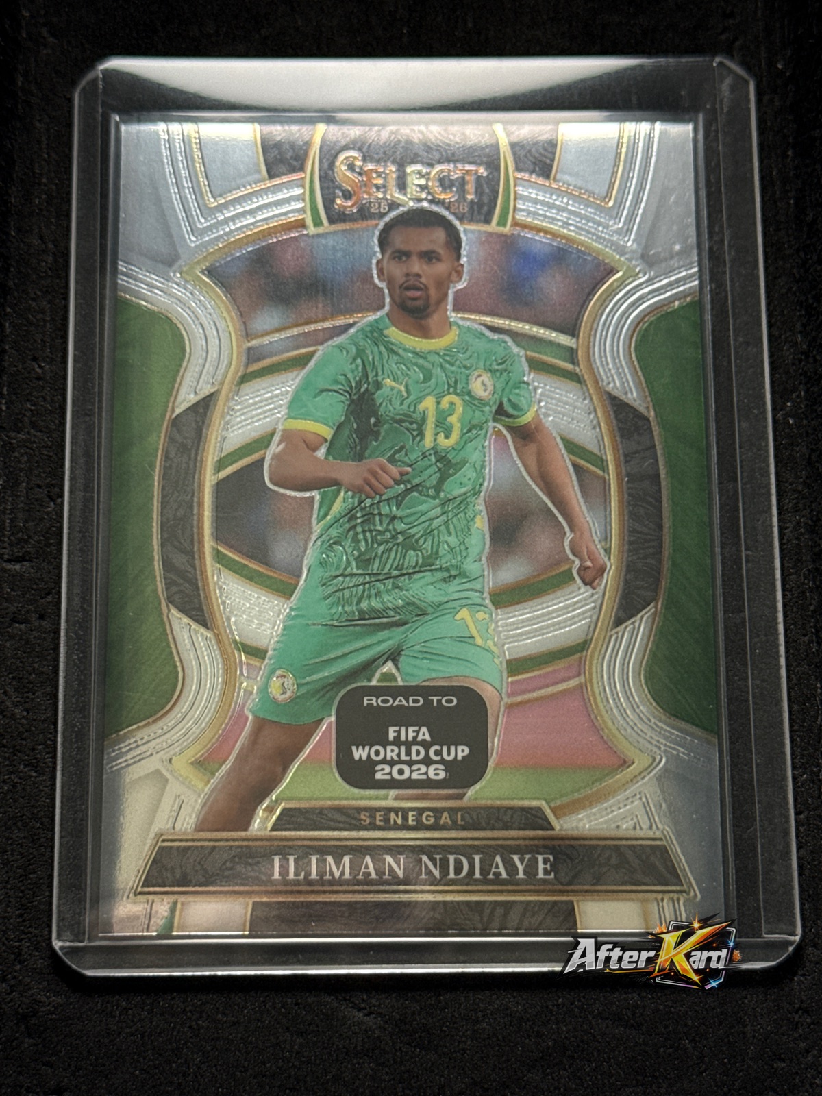 2025-26 Panini Select Road to FIFA World Cup 2026 — Iliman Ndiaye Terrace Base