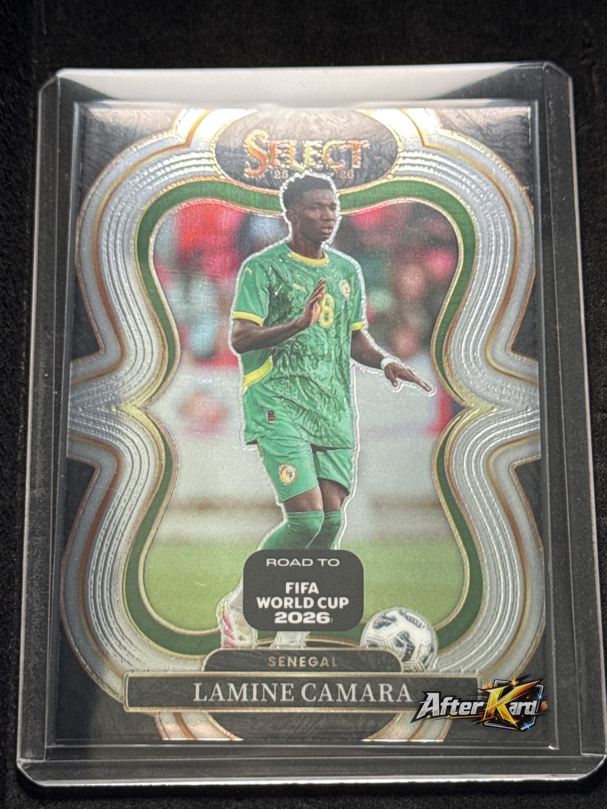 2025-26 Panini Select Road to FIFA World Cup 2026 — Lamine Camara Mezzanine Base