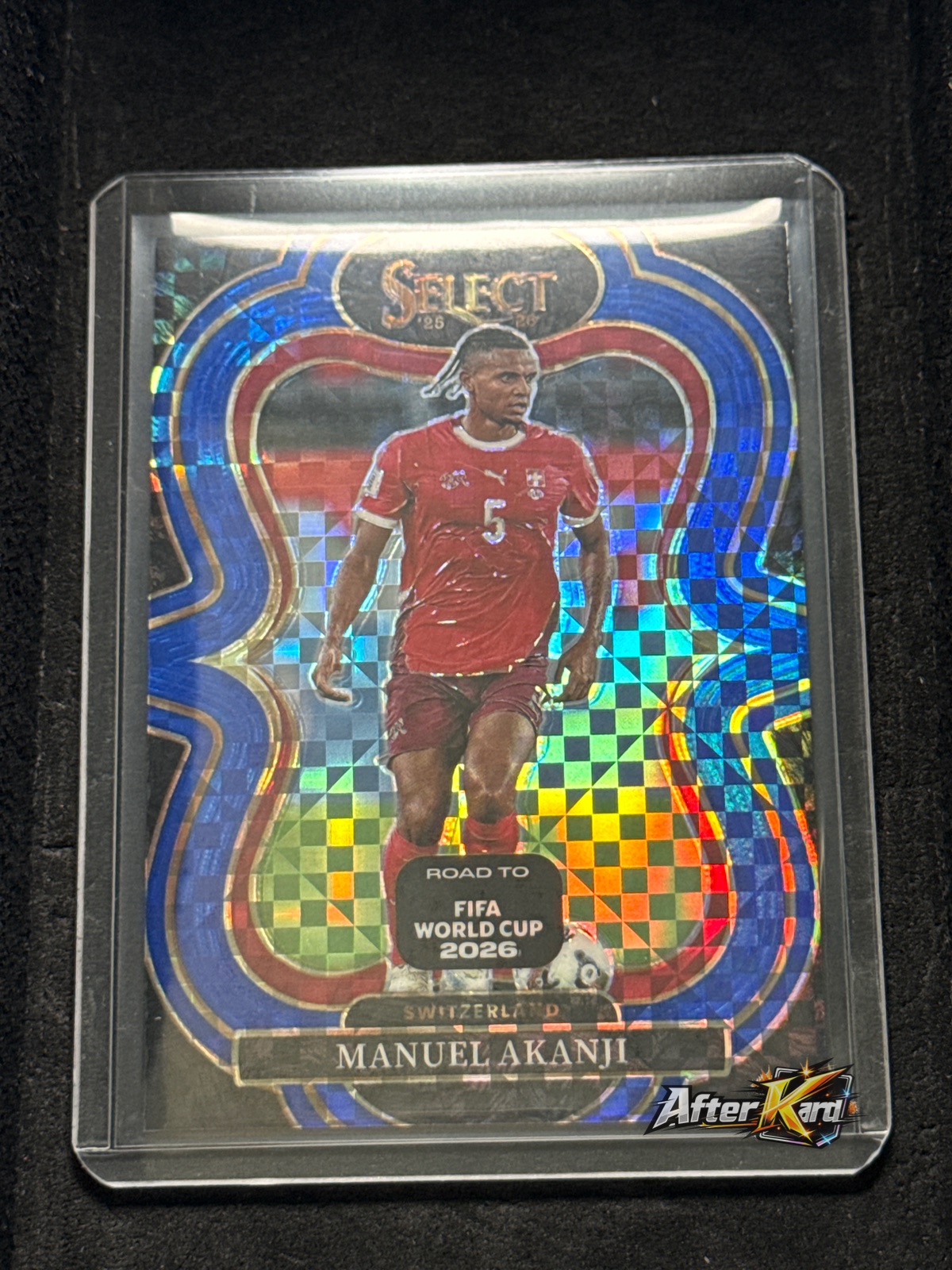 2025-26 Panini Select Road to FIFA World Cup 2026 — Manuel Akanji Mezzanine Multi-Color