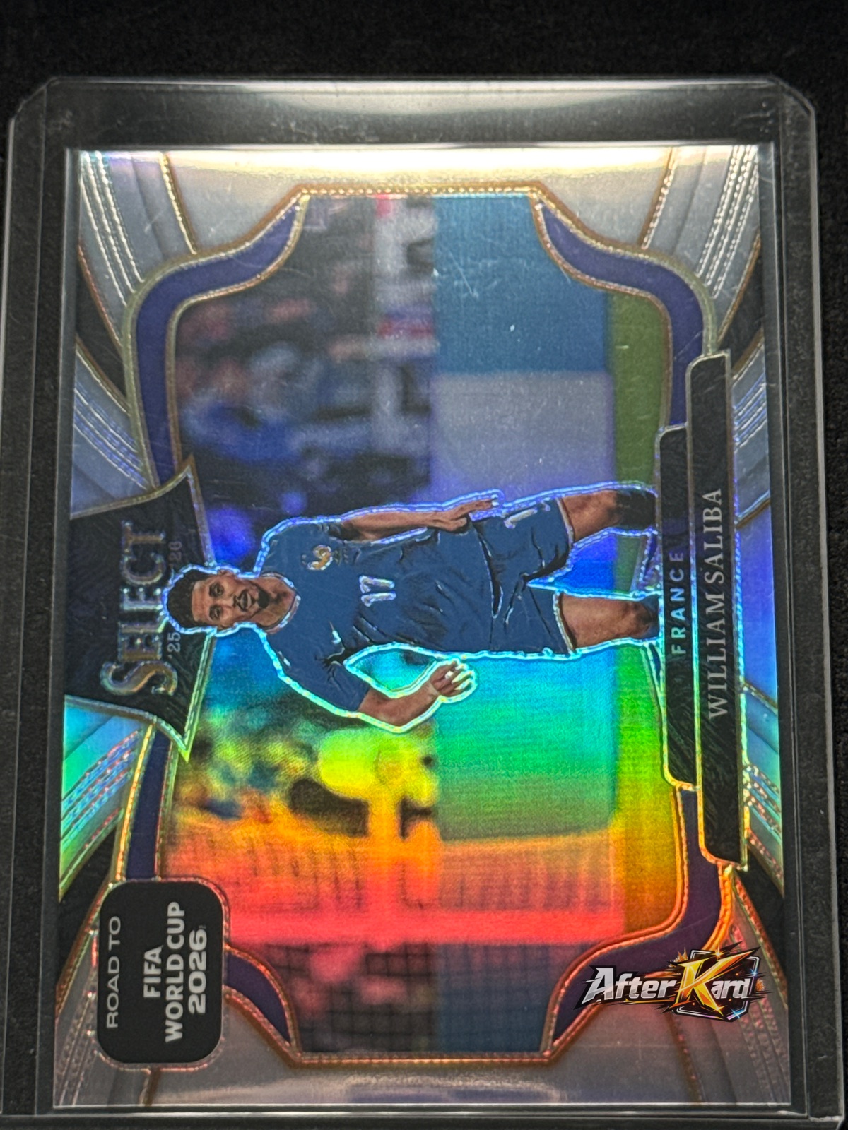 2025-26 Panini Select Road to FIFA World Cup 2026 — William Saliba Field Level Prizm Parallel
