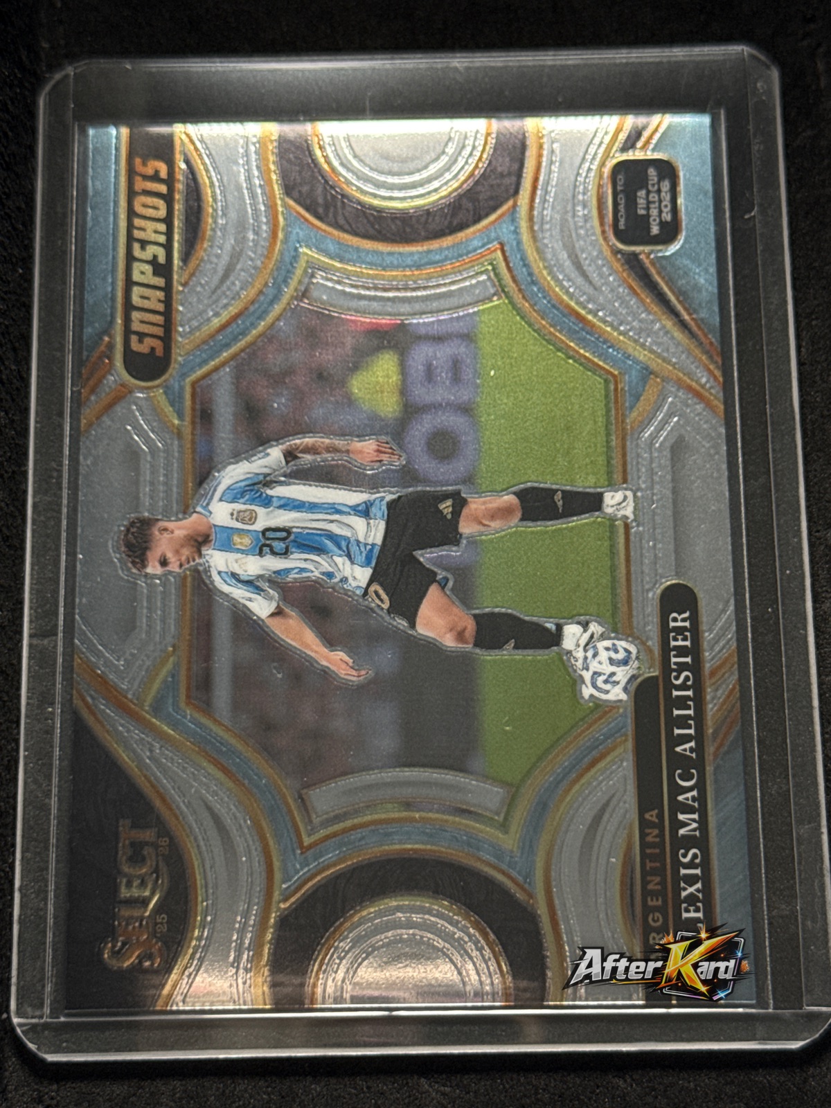 2025-26 Panini Select Road to FIFA World Cup 2026 — Alexis Mac Allister Snapshots