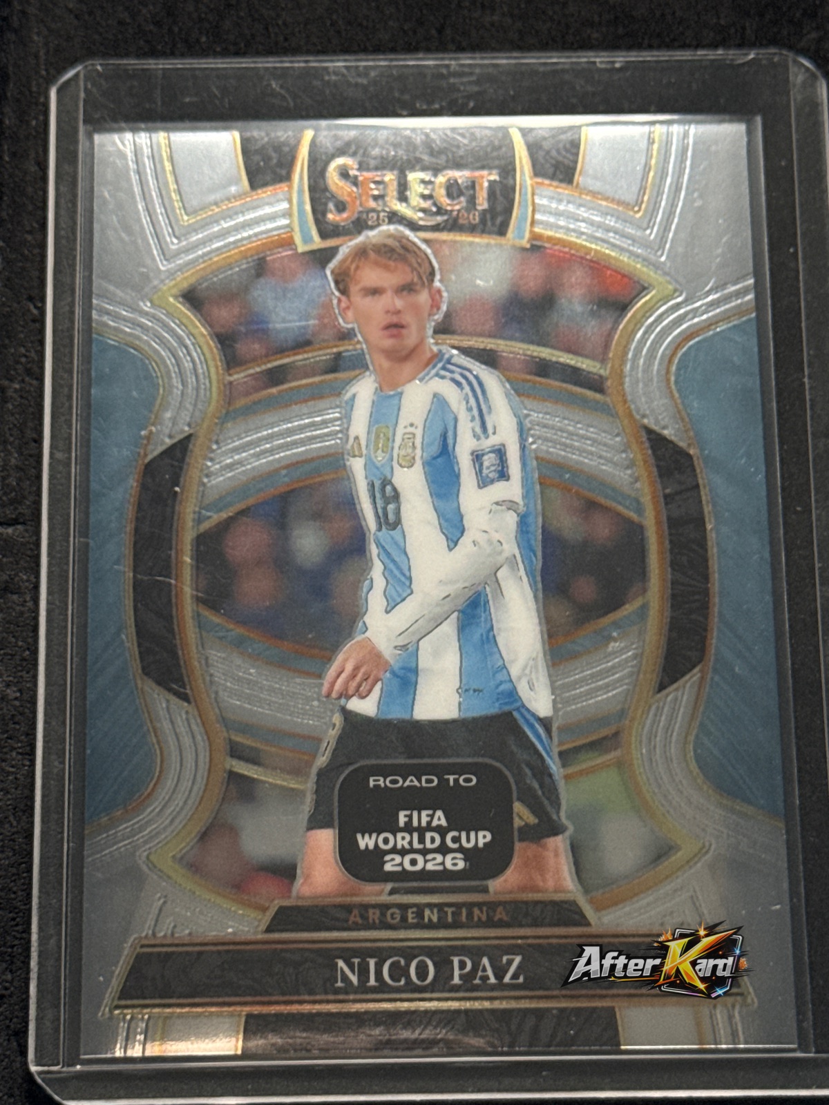 2025-26 Panini Select Road to FIFA World Cup 2026 — Nico Paz Terrace Base