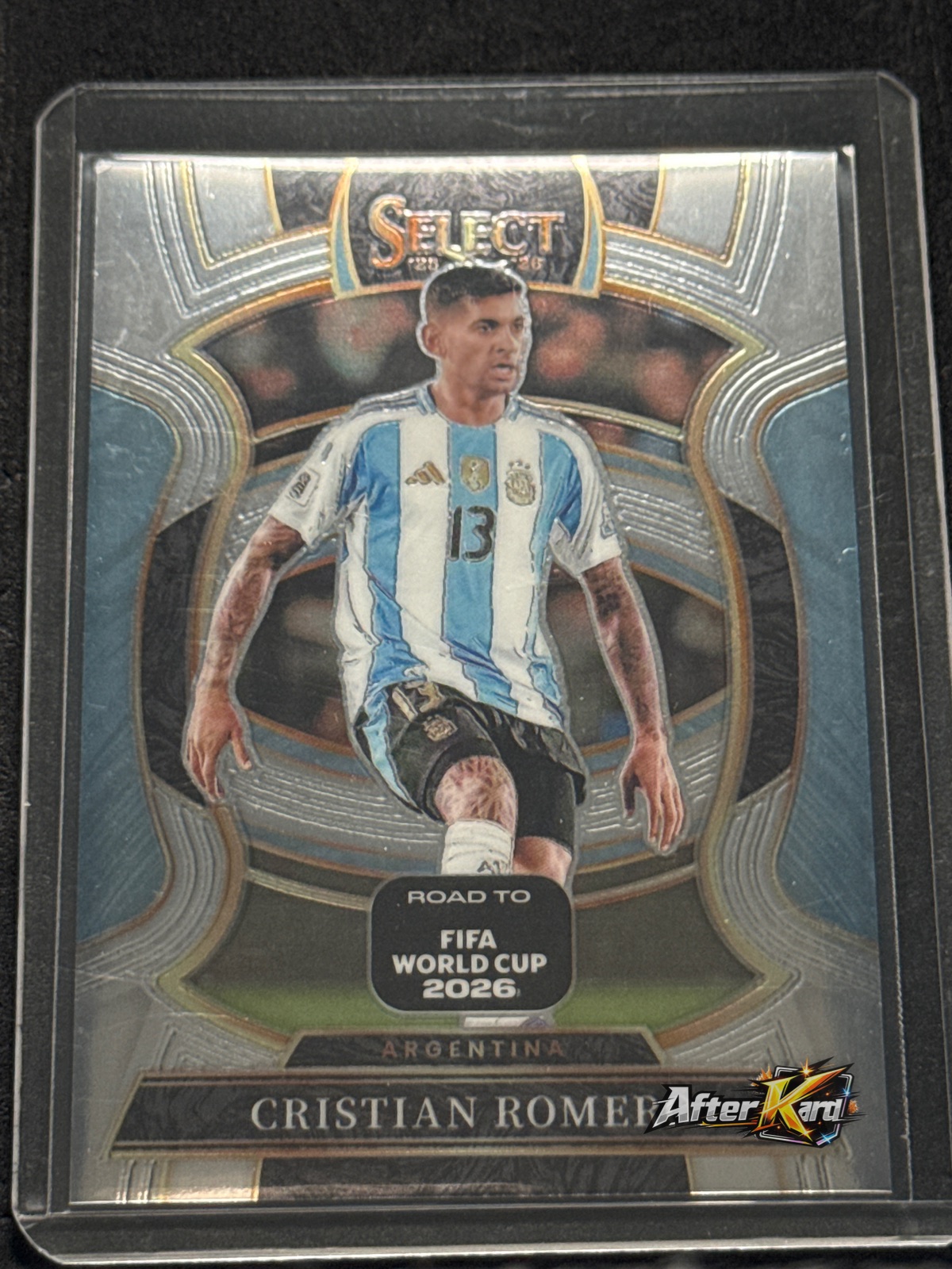 2025-26 Panini Select Road to FIFA World Cup 2026 — Cristian Romero Terrace Base