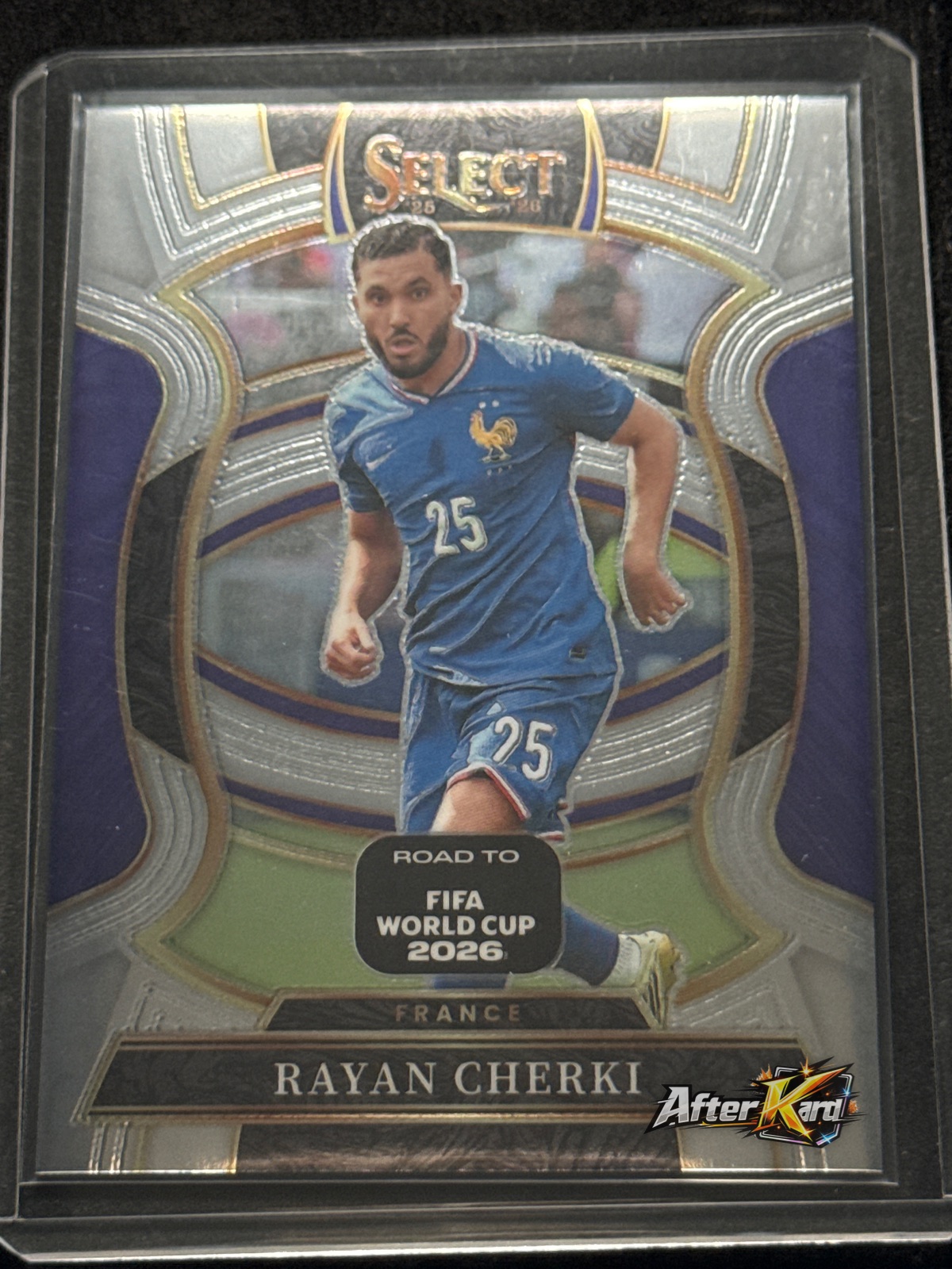2025-26 Panini Select Road to FIFA World Cup 2026 — Rayan Cherki Terrace Base