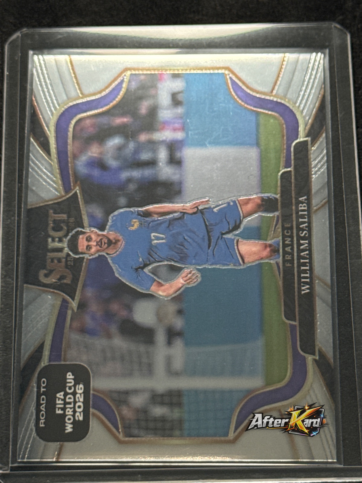 2025-26 Panini Select Road to FIFA World Cup 2026 — William Saliba Field Level Base