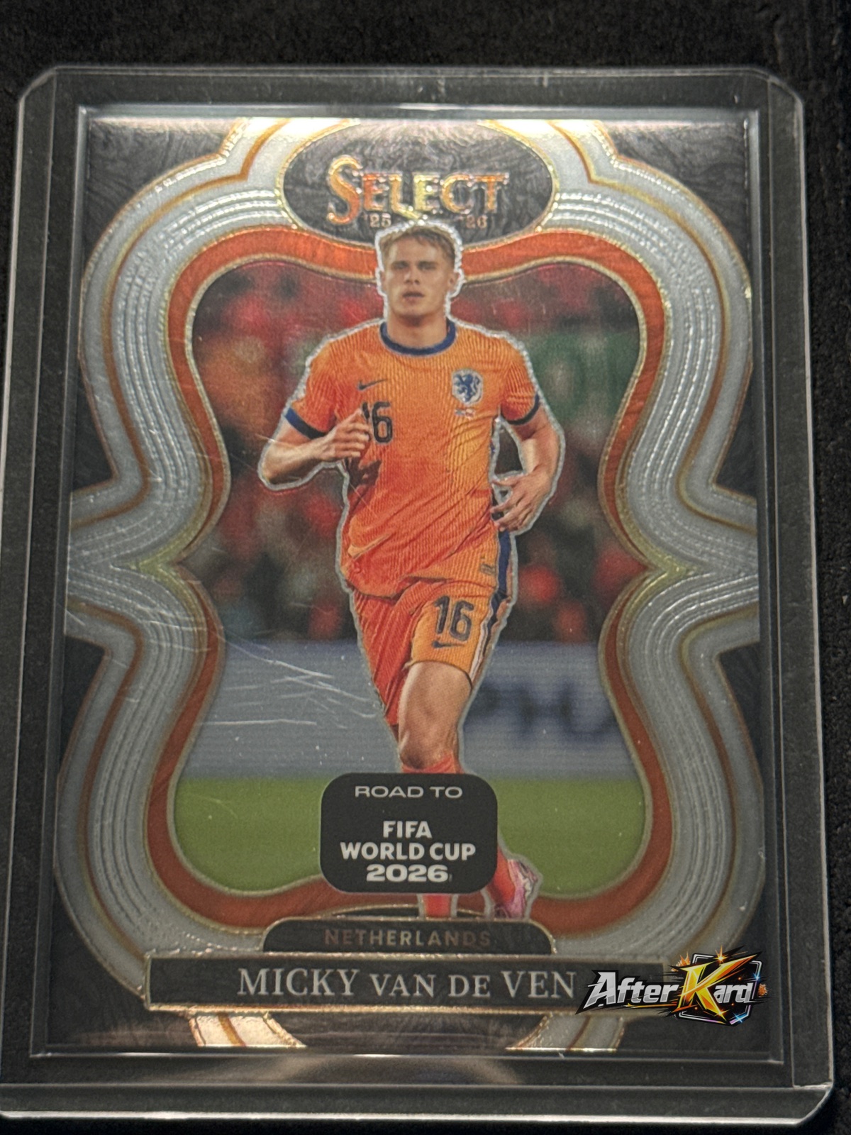 2025-26 Panini Select Road to FIFA World Cup 2026 — Micky Van De Ven Mezzanine Base