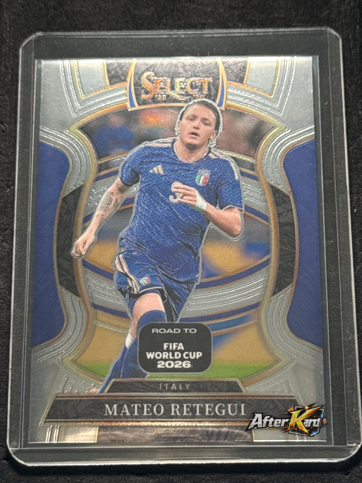 2025-26 Panini Select Road to FIFA World Cup 2026 — Mateo Retegui Terrace Base