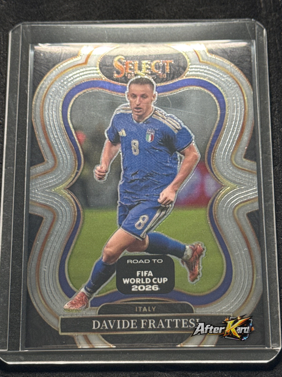2025-26 Panini Select Road to FIFA World Cup 2026 — Davide Frattesi Mezzanine Base
