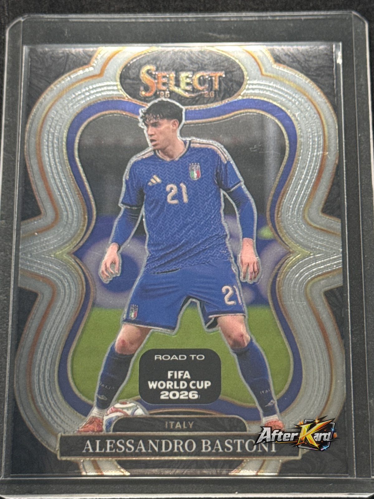 2025-26 Panini Select Road to FIFA World Cup 2026 — Alessandro Bastoni Mezzanine Base