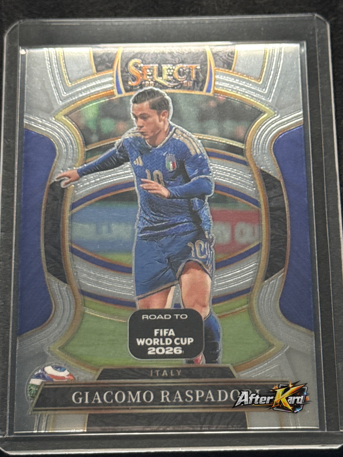 2025-26 Panini Select Road to FIFA World Cup 2026 — Giacomo Raspadori Terrace Base