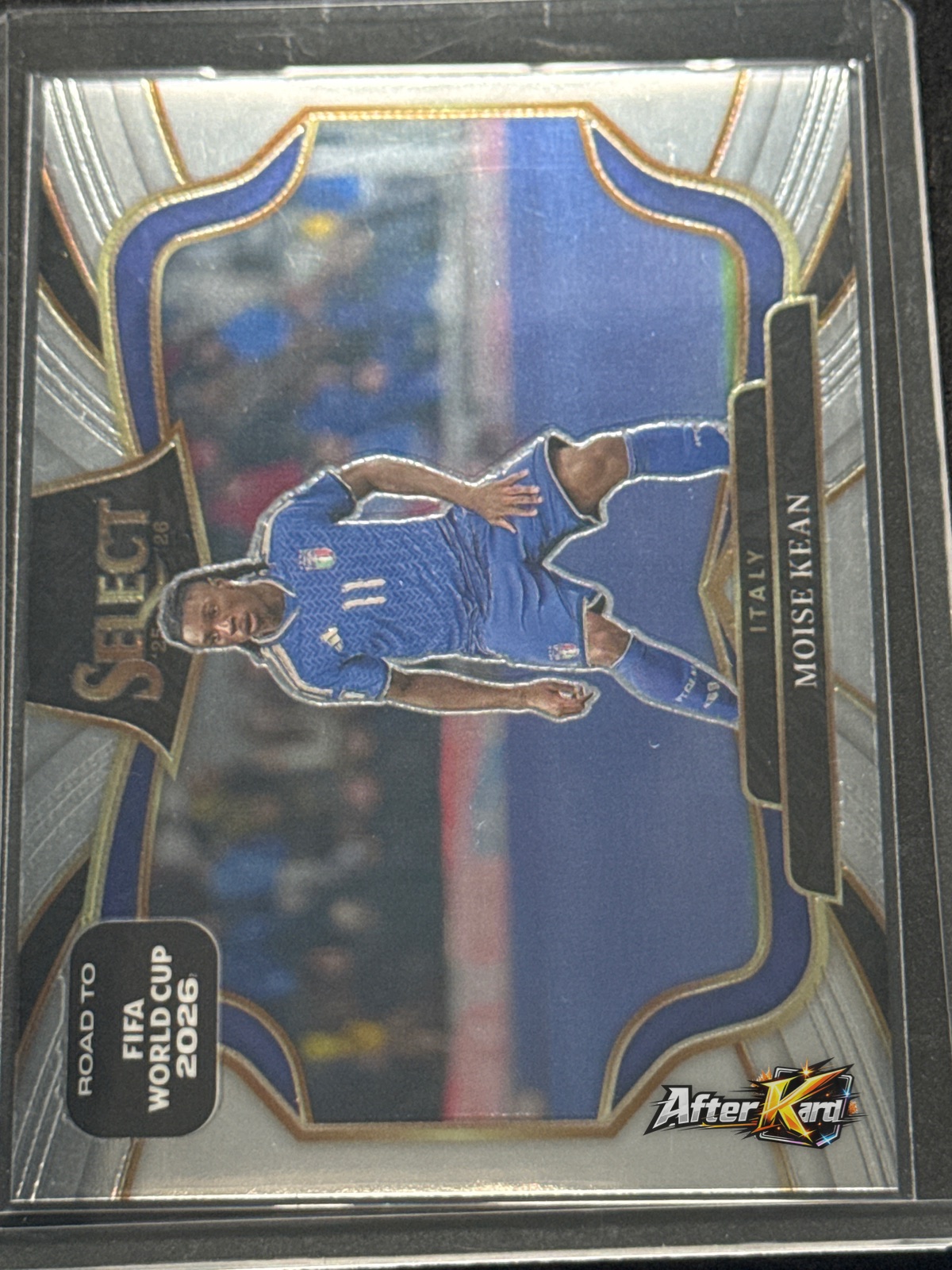 2025-26 Panini Select Road to FIFA World Cup 2026 — Moise Kean Field Level Base