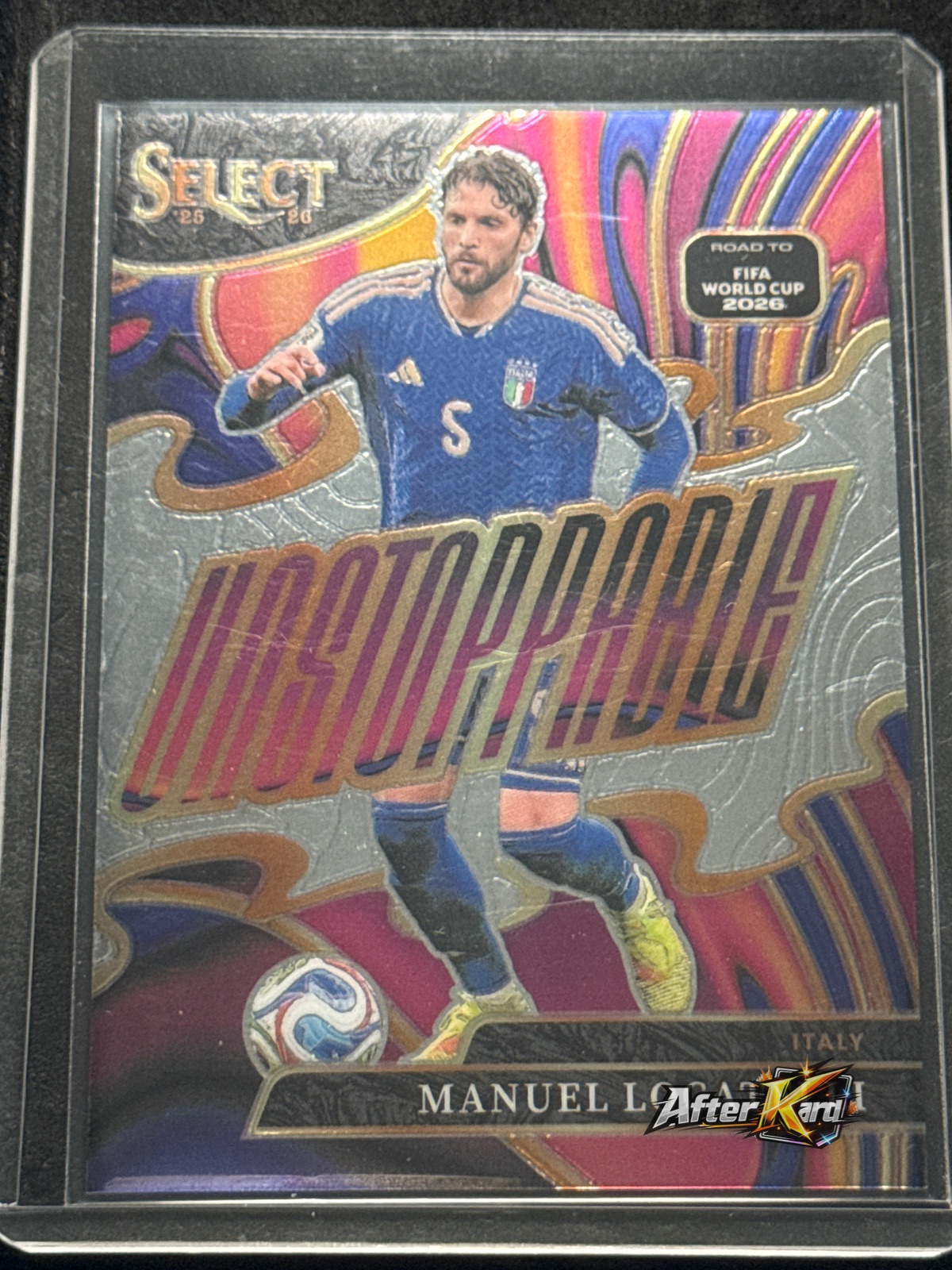 2025-26 Panini Select Road to FIFA World Cup 2026 — Manuel Locatelli Unstoppable