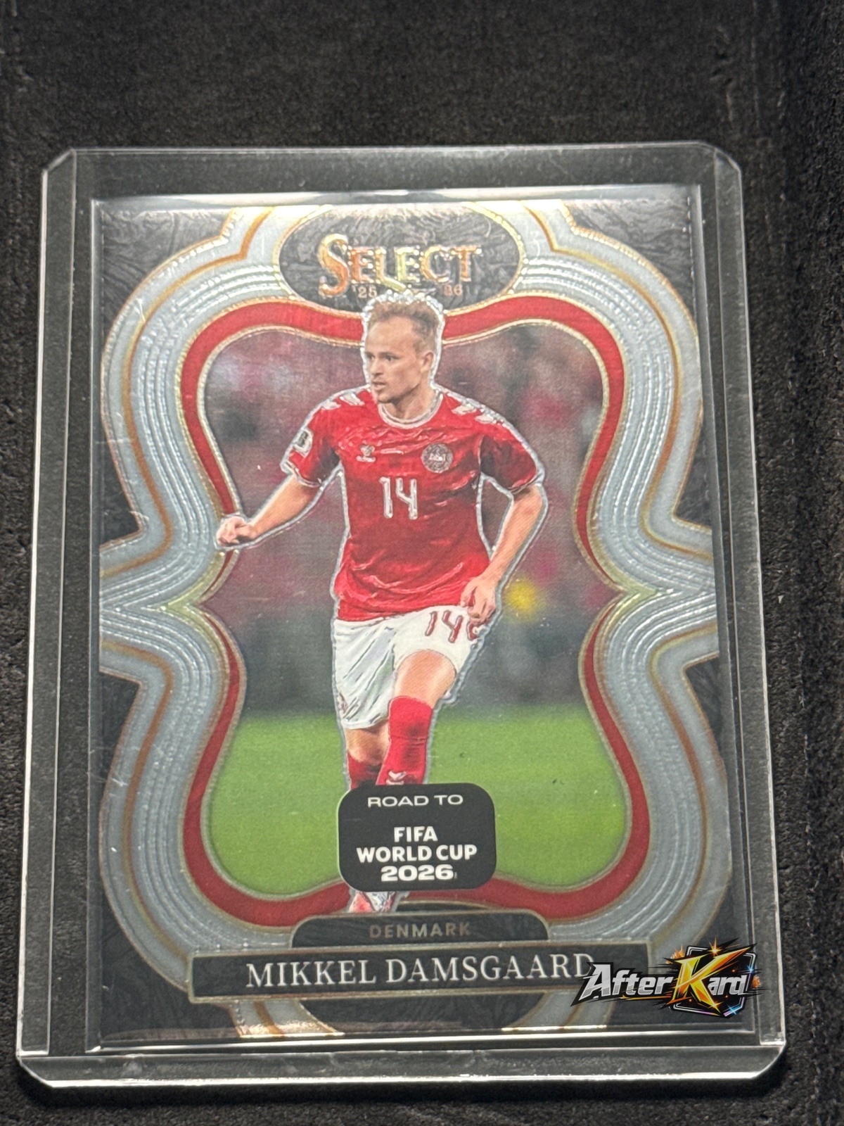 2025-26 Panini Select Road to FIFA World Cup 2026 — Mikkel Damsgaard Mezzanine Base