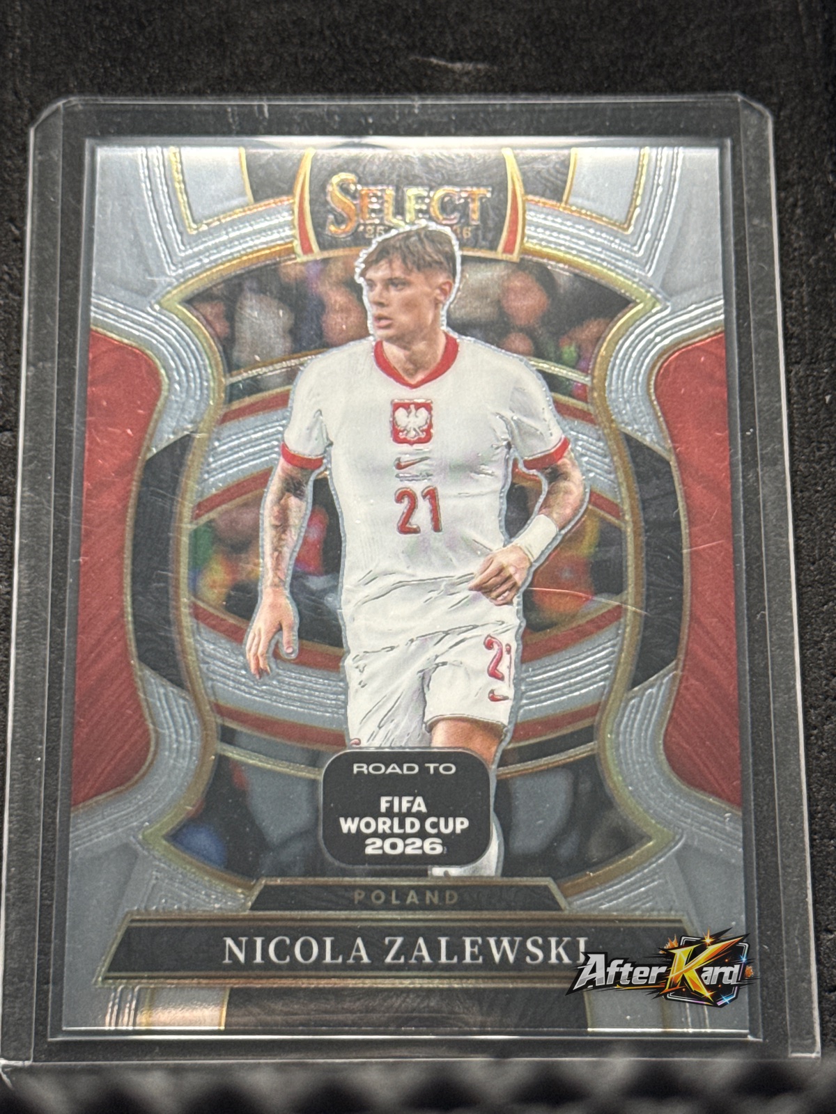 2025-26 Panini Select Road to FIFA World Cup 2026 — Nicola Zalewski Terrace Base