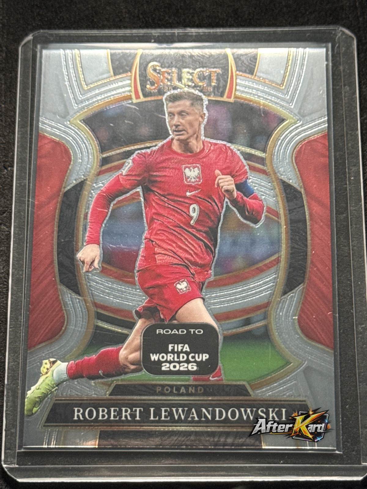 2025-26 Panini Select Road to FIFA World Cup 2026 — Robert Lewandowski Terrace Base