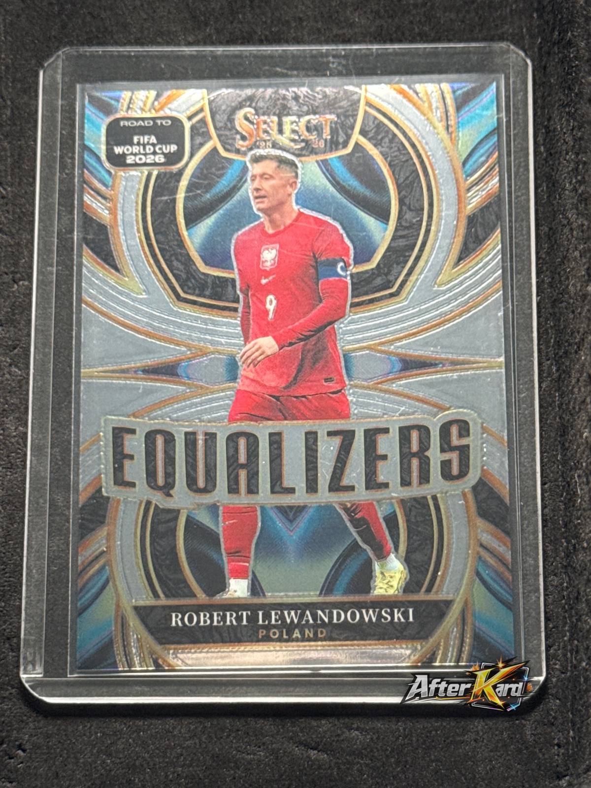2025-26 Panini Select Road to FIFA World Cup 2026 — Robert Lewandowski Equalizers
