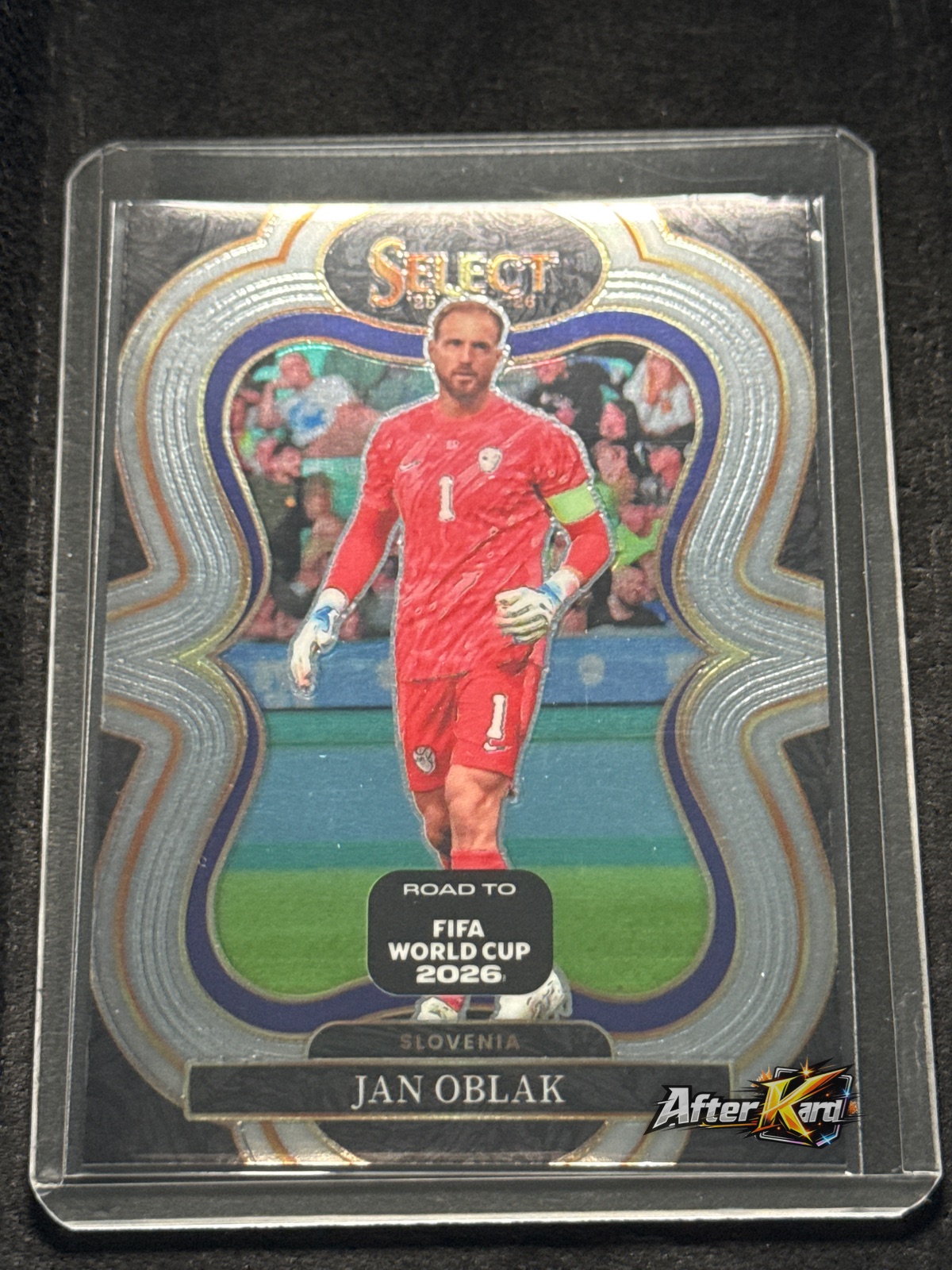 2025-26 Panini Select Road to FIFA World Cup 2026 — Jan Oblak Mezzanine Base