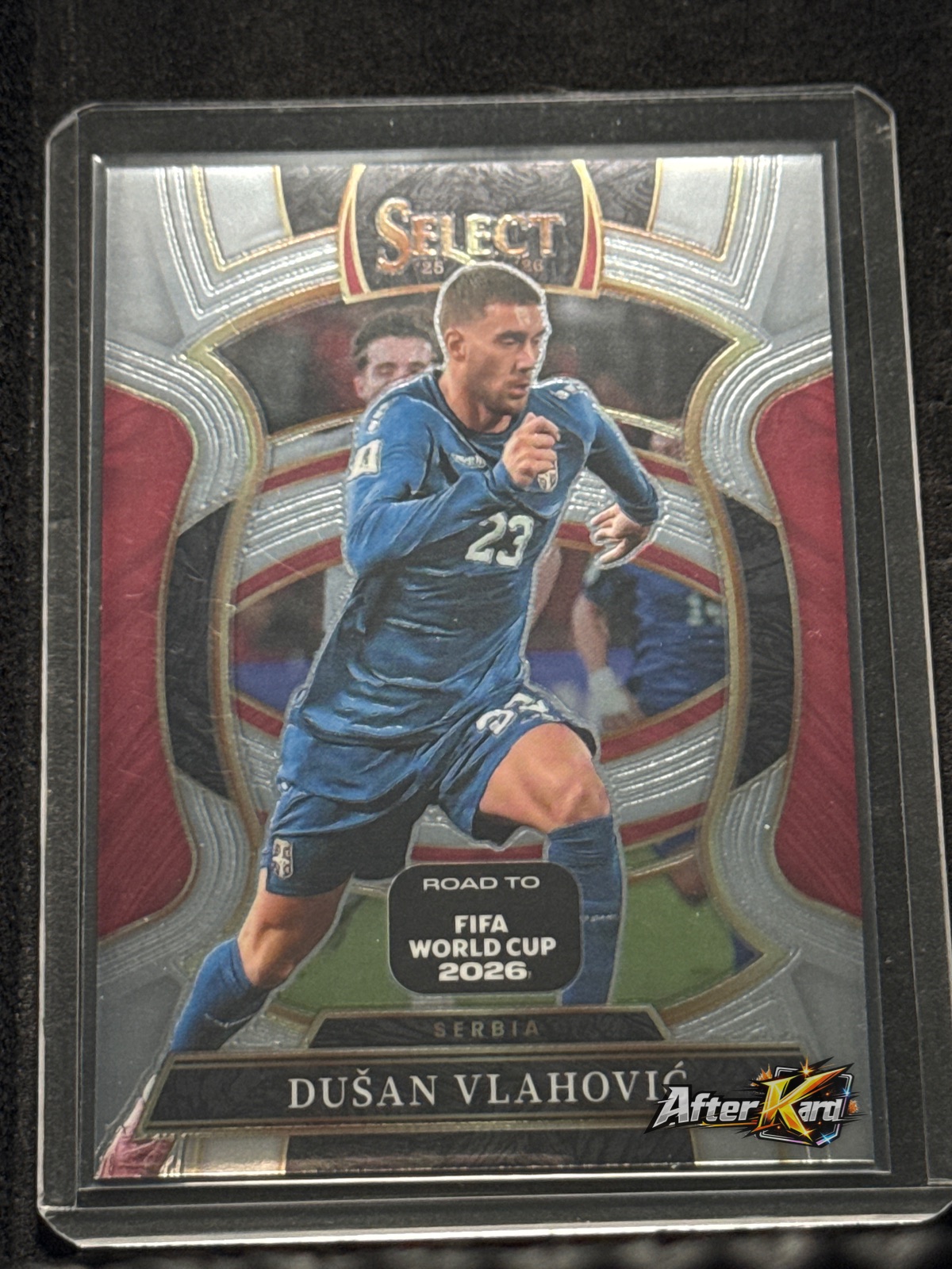 2025-26 Panini Select Road to FIFA World Cup 2026 — Dušan Vlahović Terrace Base