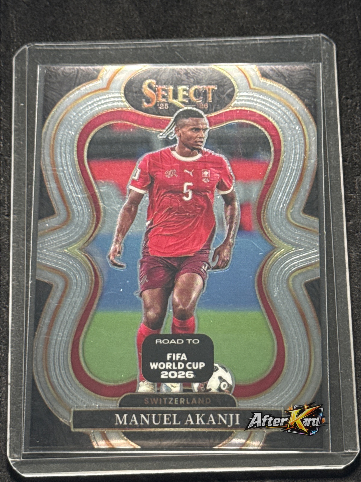 2025-26 Panini Select Road to FIFA World Cup 2026 — Manuel Akanji Mezzanine Base