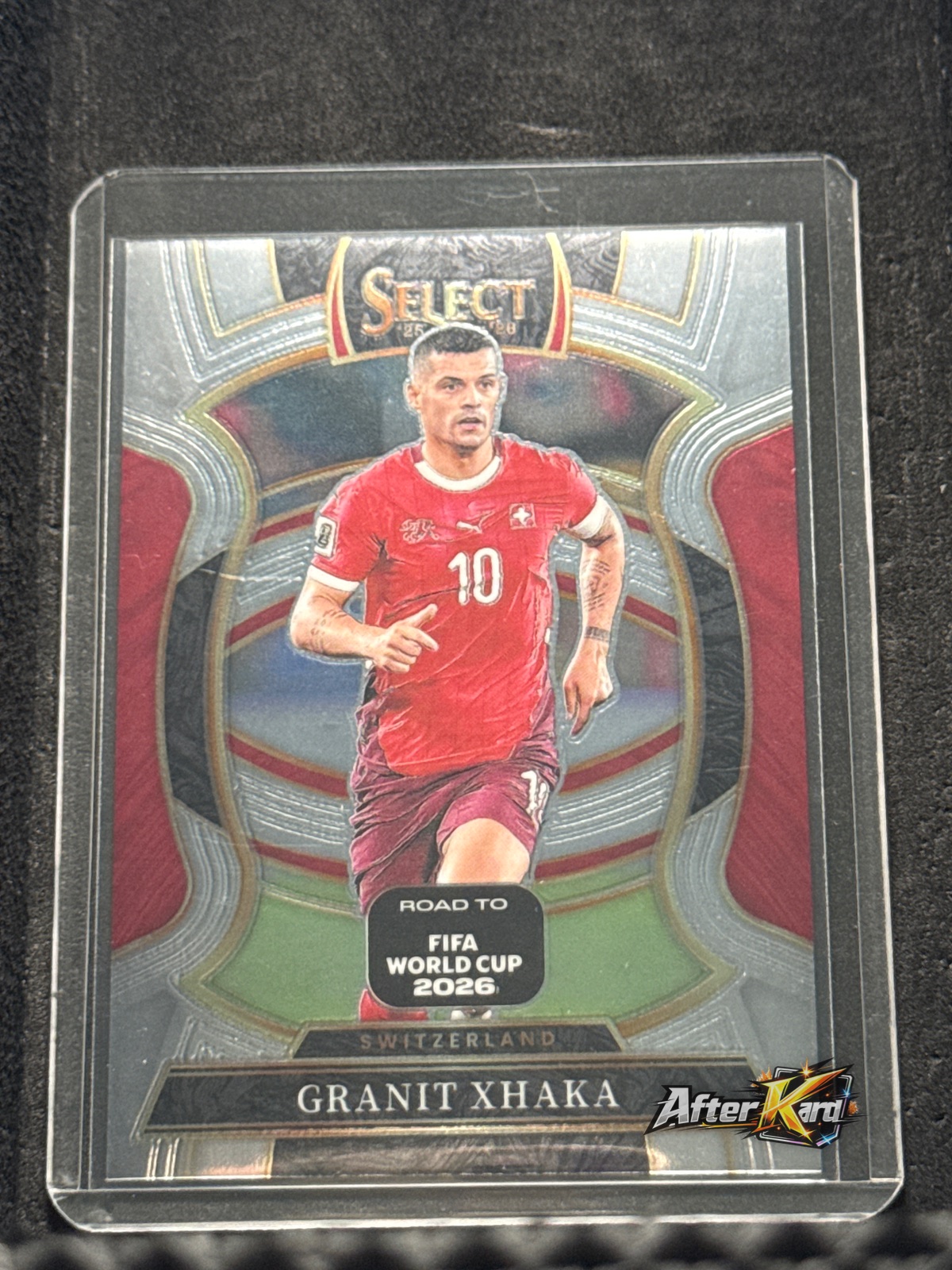 2025-26 Panini Select Road to FIFA World Cup 2026 — Granit Xhaka Terrace Base