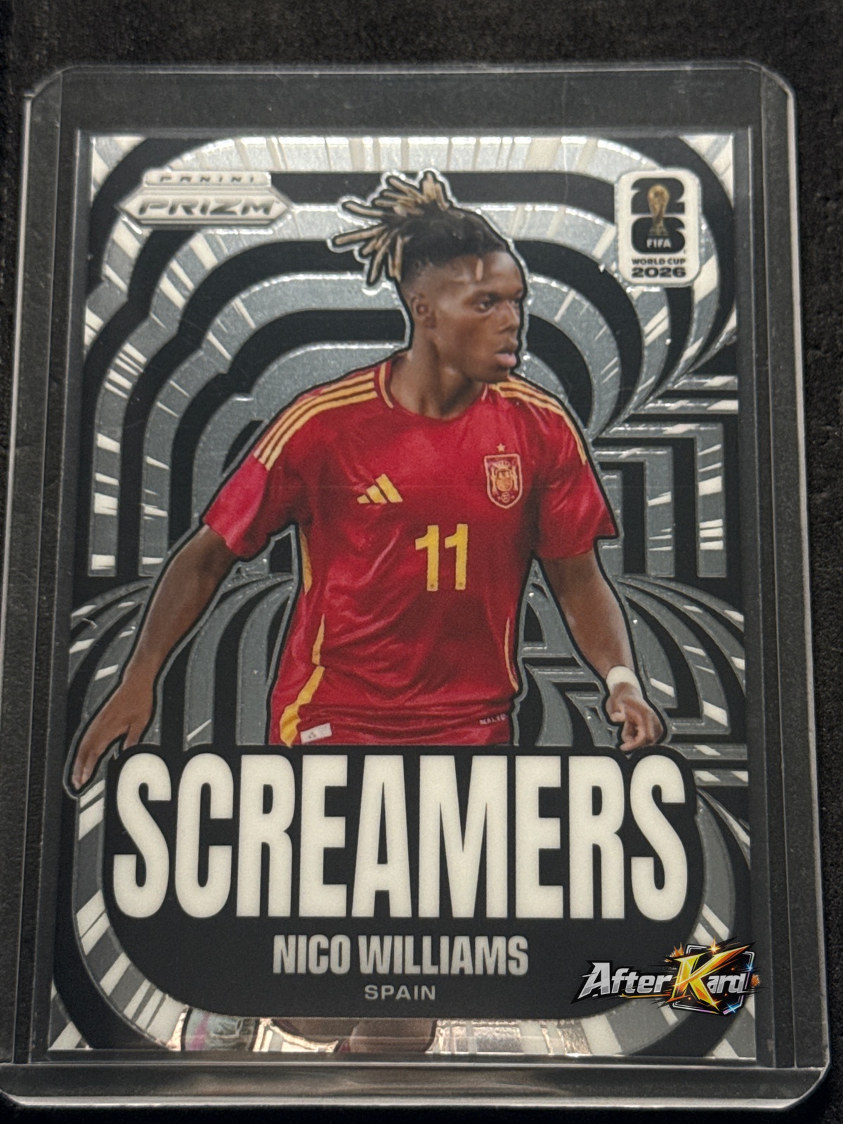 2026 Panini Prizm FIFA World Cup — Nico Williams Screamers