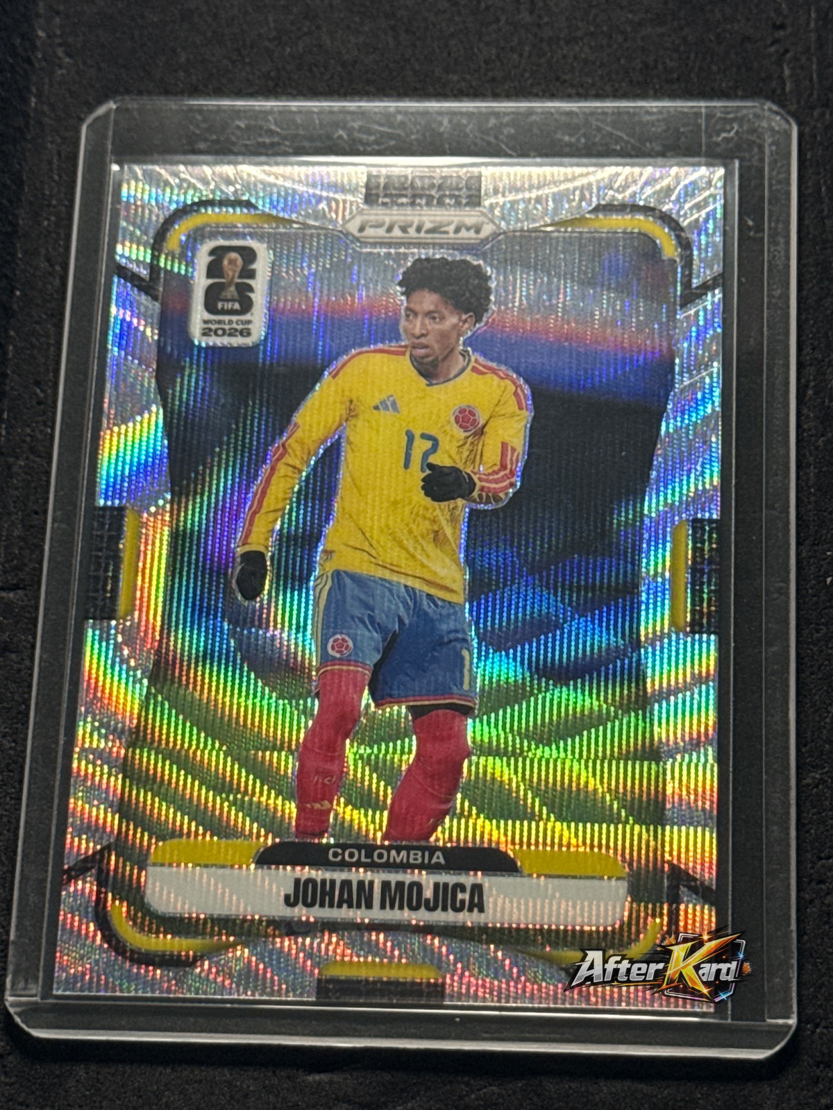 2026 Panini Prizm FIFA World Cup — Johan Mojica Silver Prizm