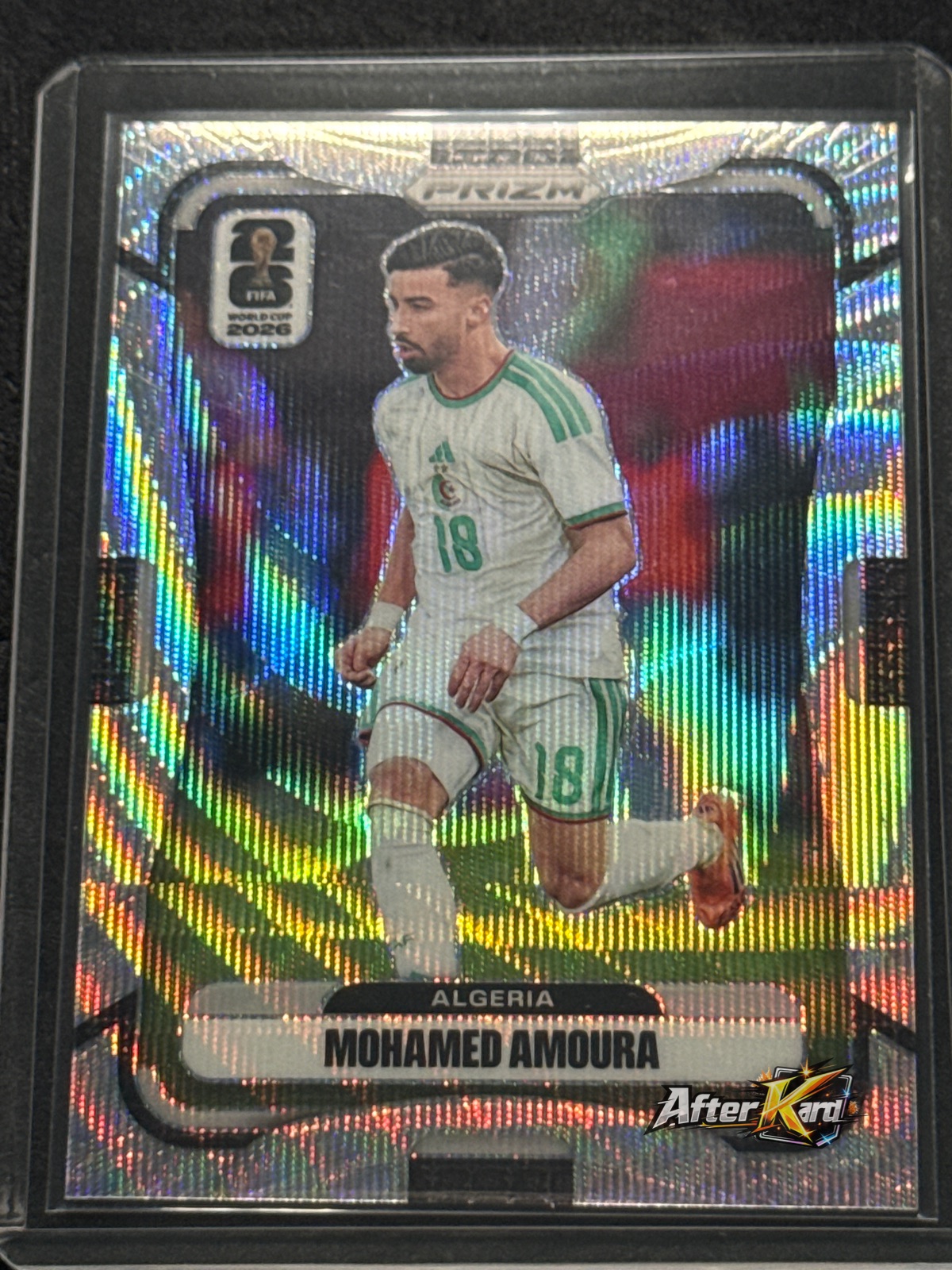 2026 Panini Prizm FIFA World Cup — Mohamed Amoura Silver Prizm