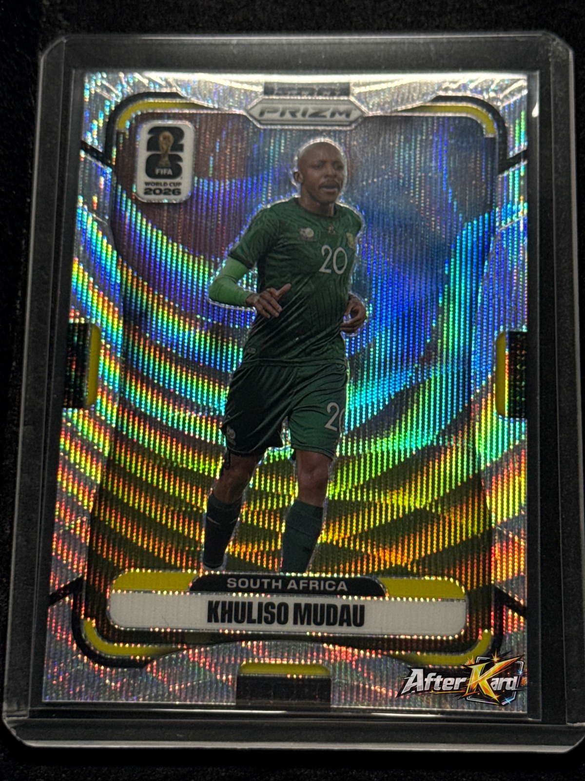 2026 Panini Prizm FIFA World Cup — Khuliso Mudau Silver Prizm